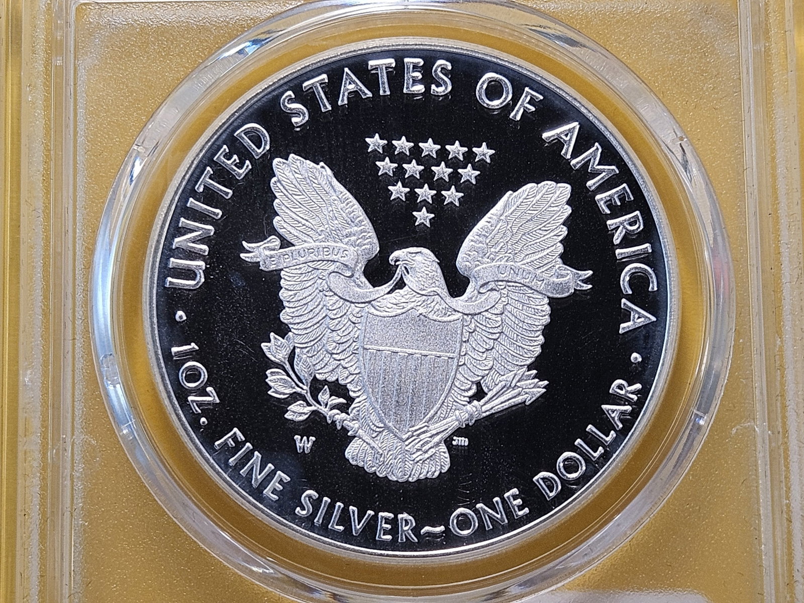 PERFECT! PCGS 2018-W American Silver Eagle in Proof 70 Deep Cameo - 4