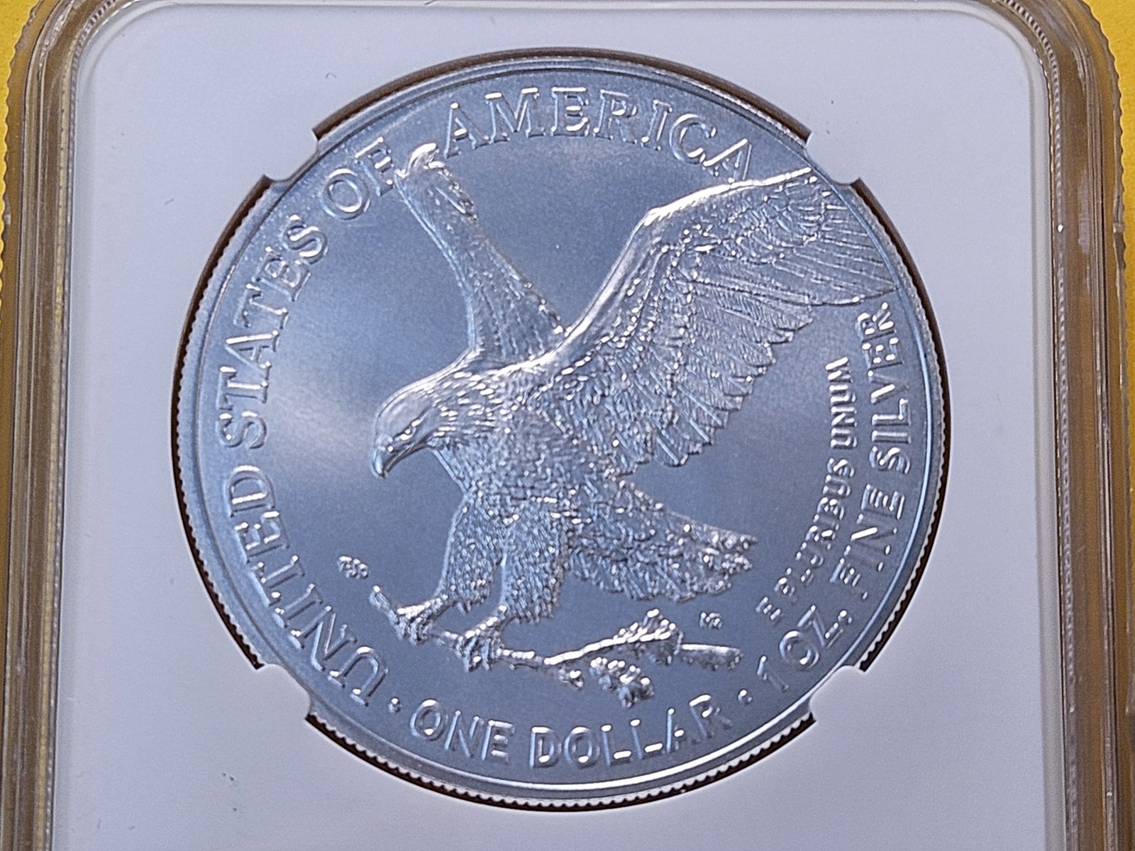 PERFECT! NGC 2021 American Silver Eagle in Mint State 70 - 4