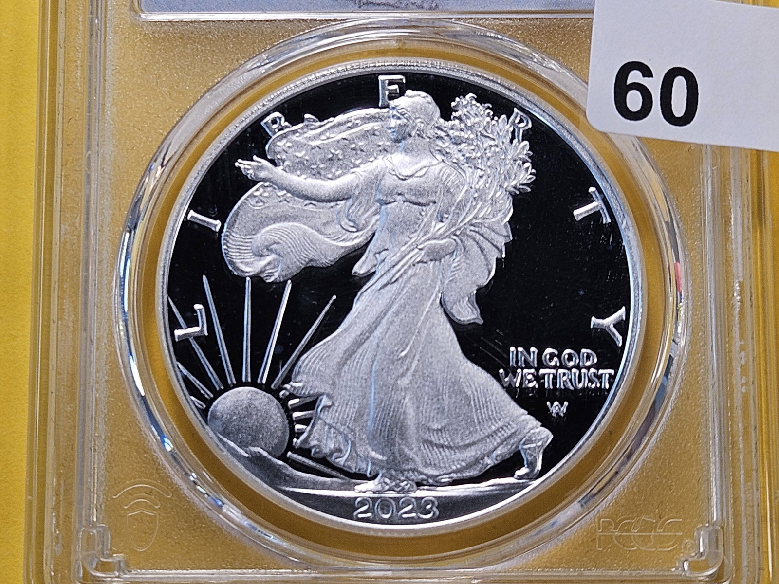PERFECT! PCGS 2023-W American Silver Eagle in Proof 70 Deep Cameo