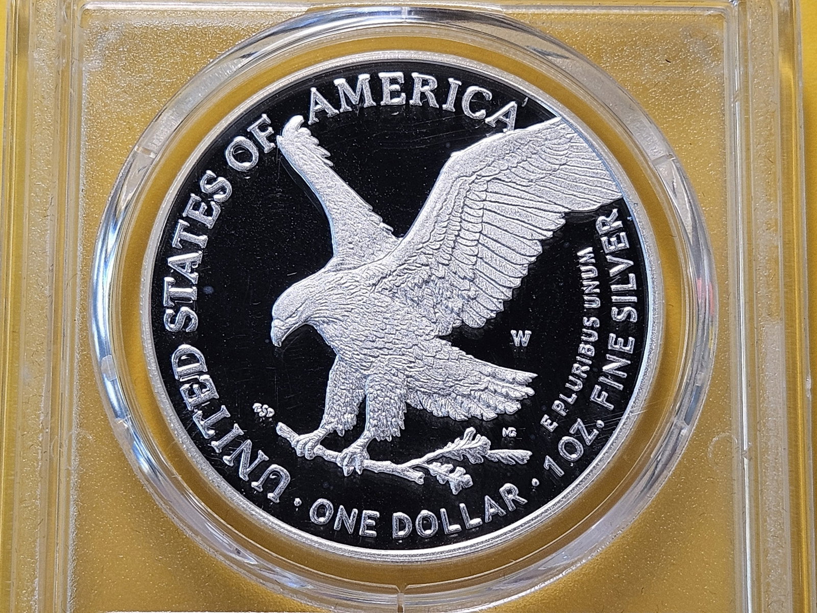 PERFECT! PCGS 2023-W American Silver Eagle in Proof 70 Deep Cameo - 4