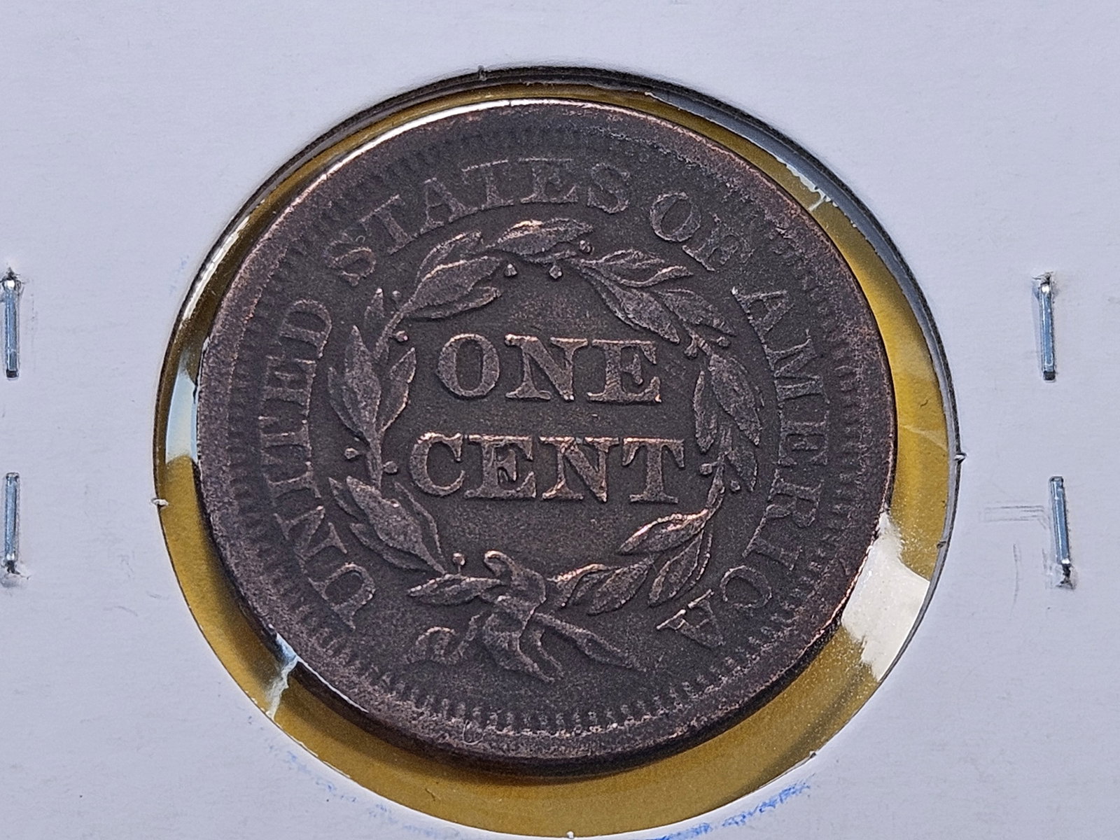 Two Circulated US Large Cents - 6