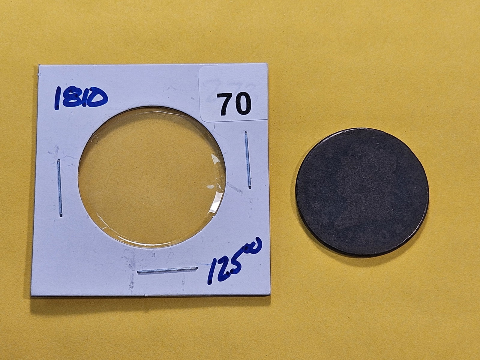 Better Date 1810 Coronet Head Large Cent - 2