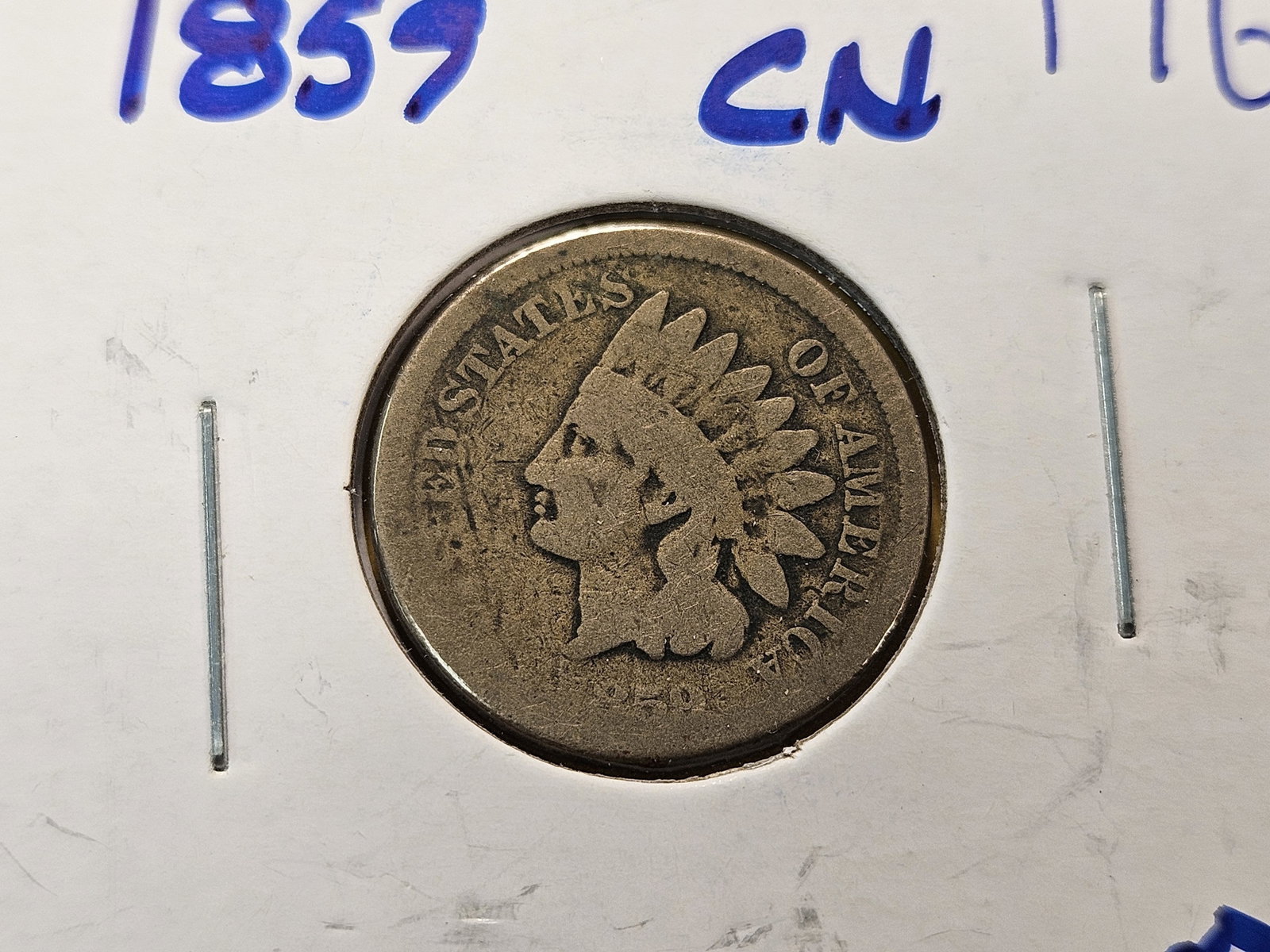 Two Circulated US Cents - 3