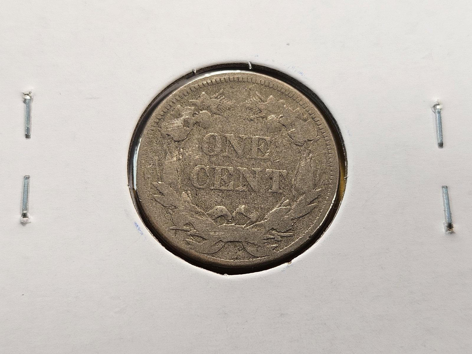 Two Circulated US Cents - 5