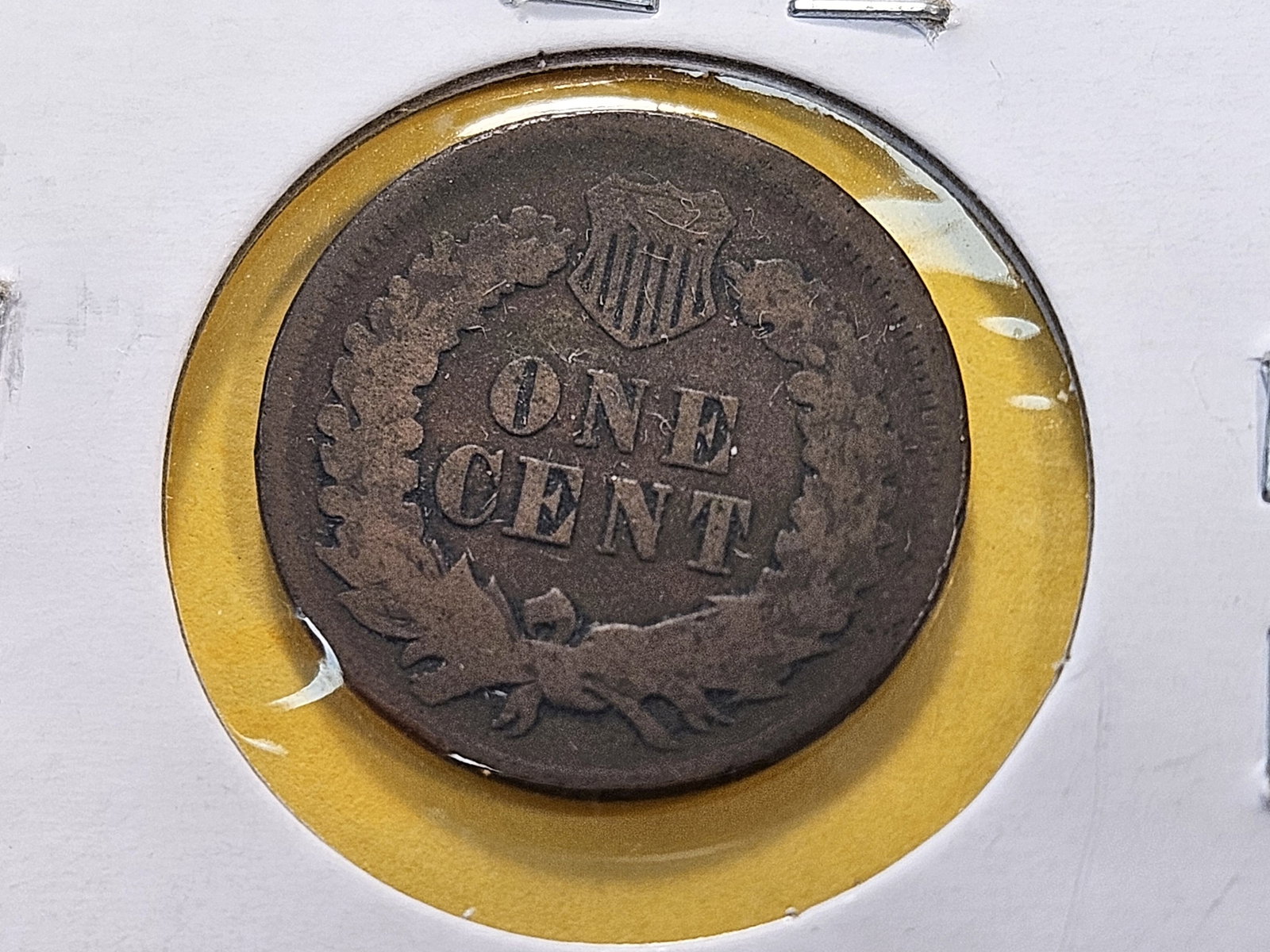 MINT ERROR! 1887 Indian Head Cent - 4