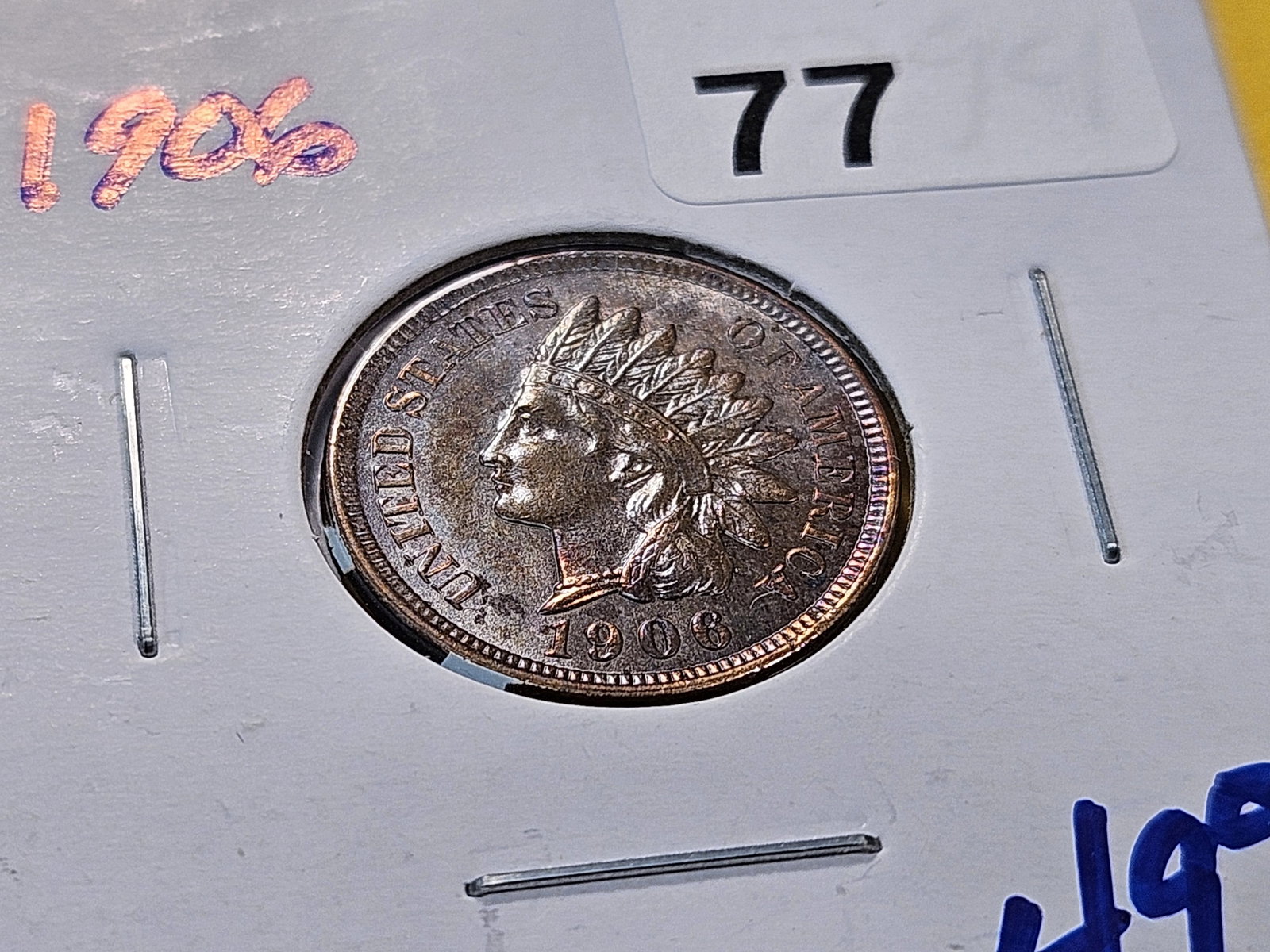 Better Grade 1906 Indian Head Cent - 3