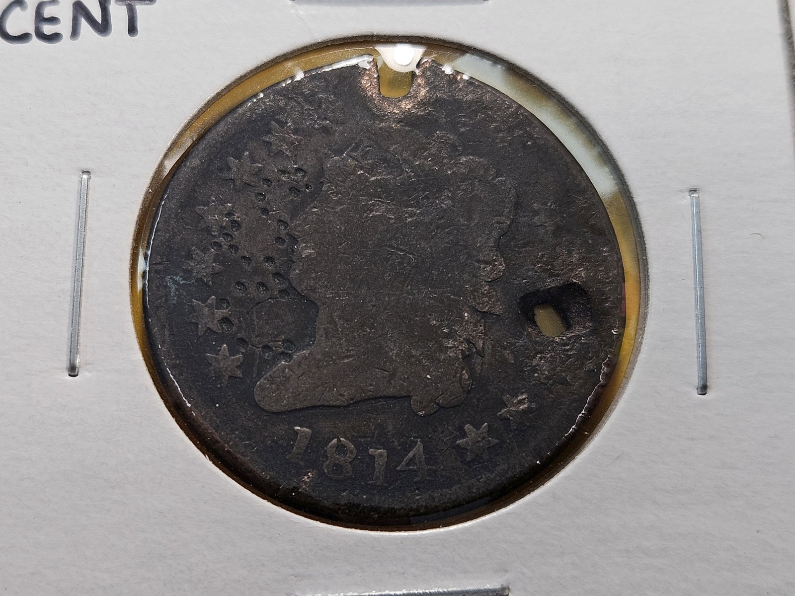 Two Circulated Classic Head Large Cents - 2