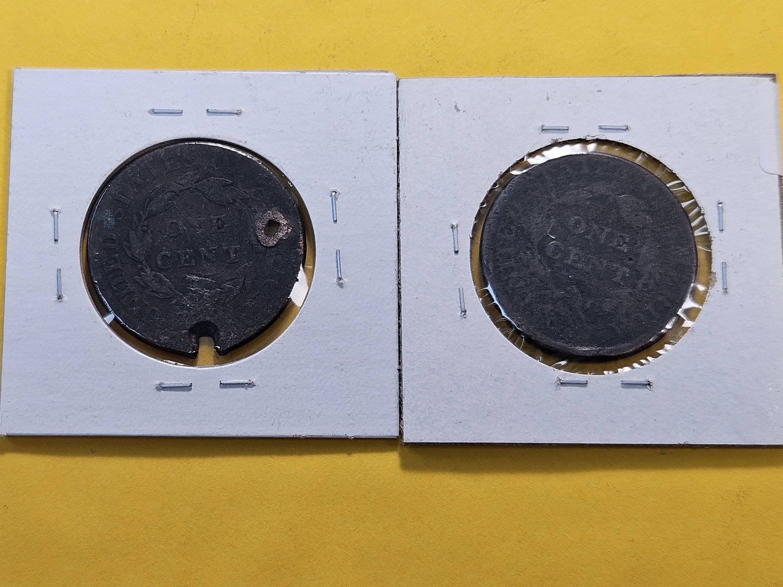 Two Circulated Classic Head Large Cents - 4