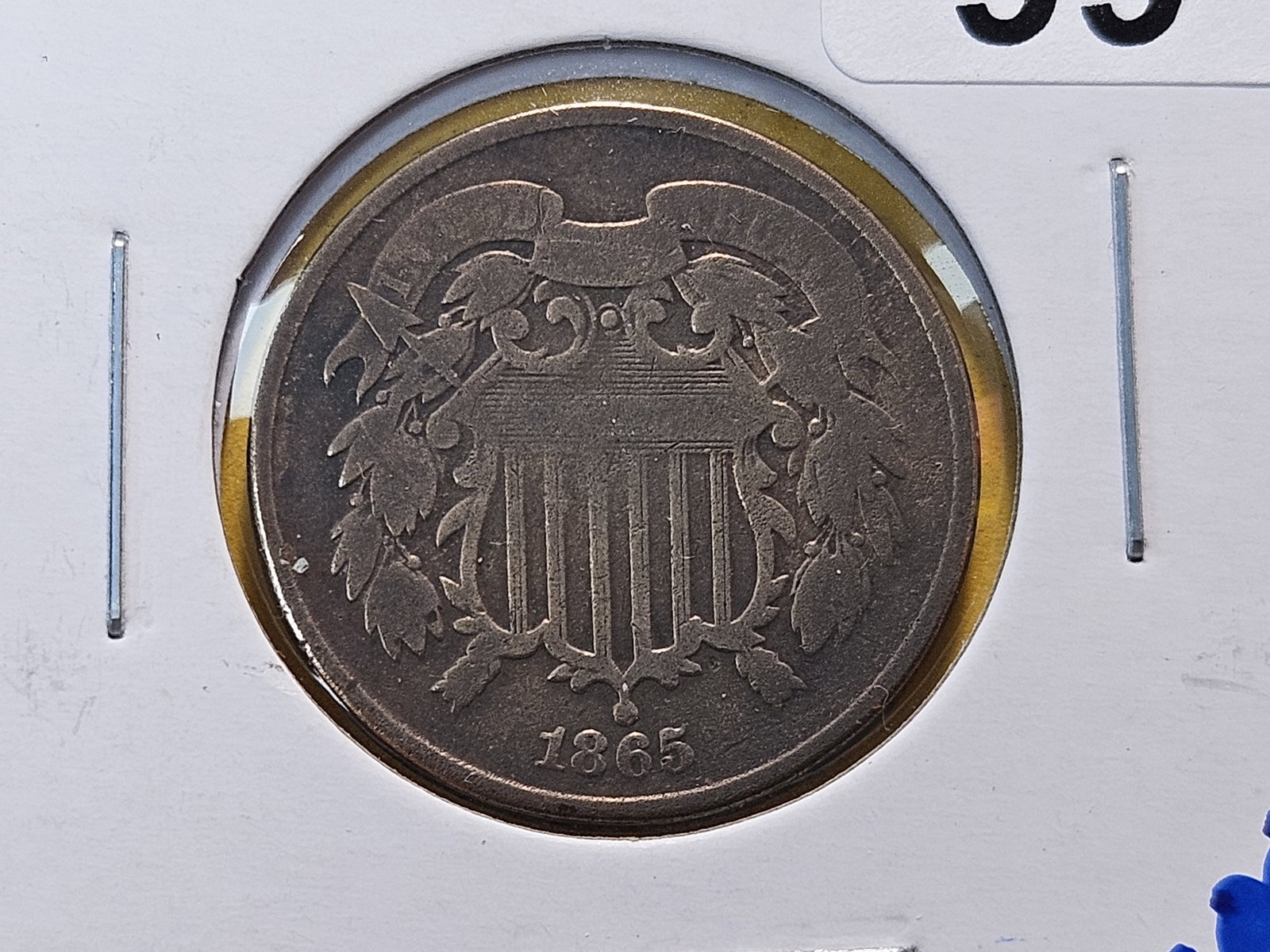 Two Circulated Two Cent Pieces - 2