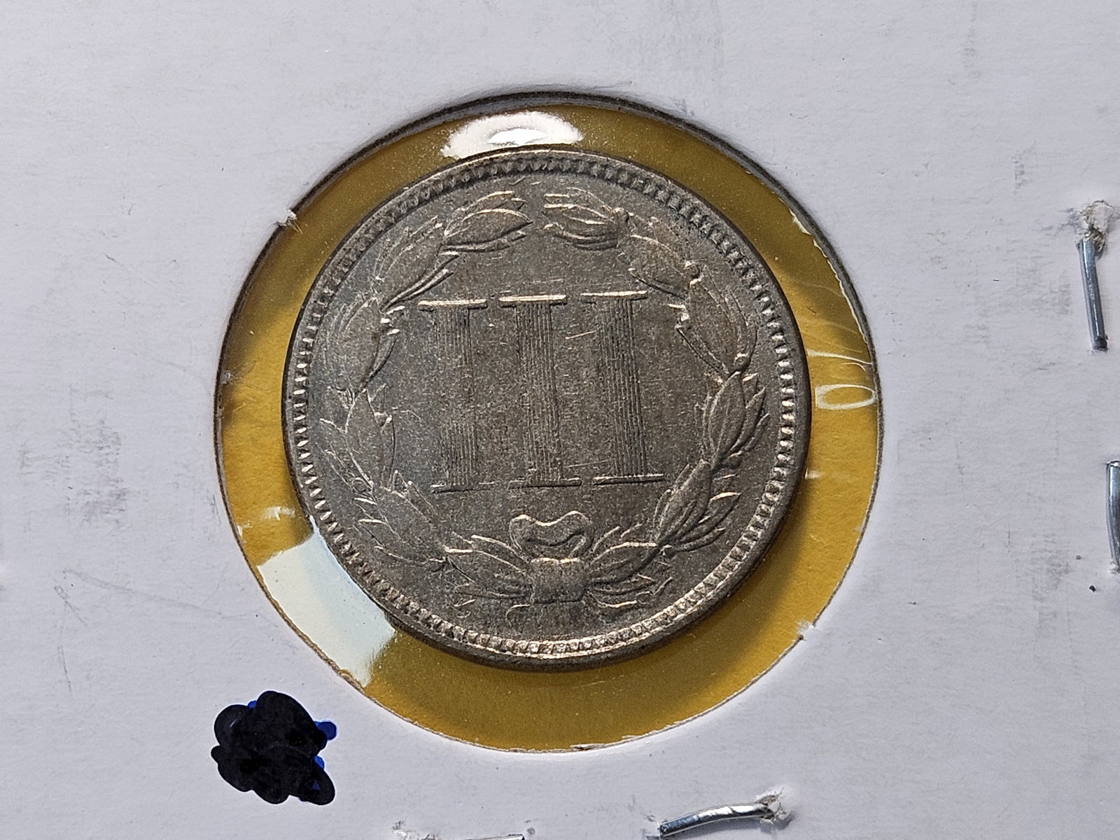 Better Grade 1865 Three Cent Nickel - 4