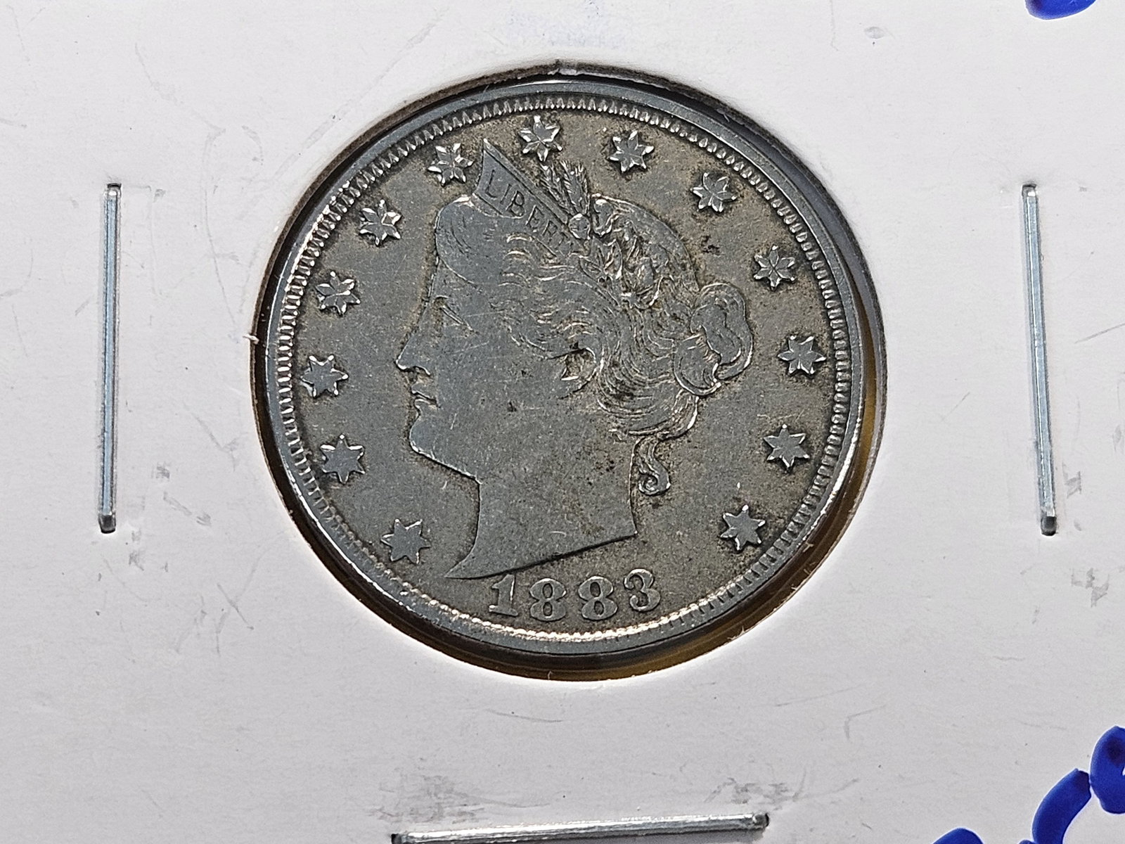 Two 1883 Liberty V Nickels - 3