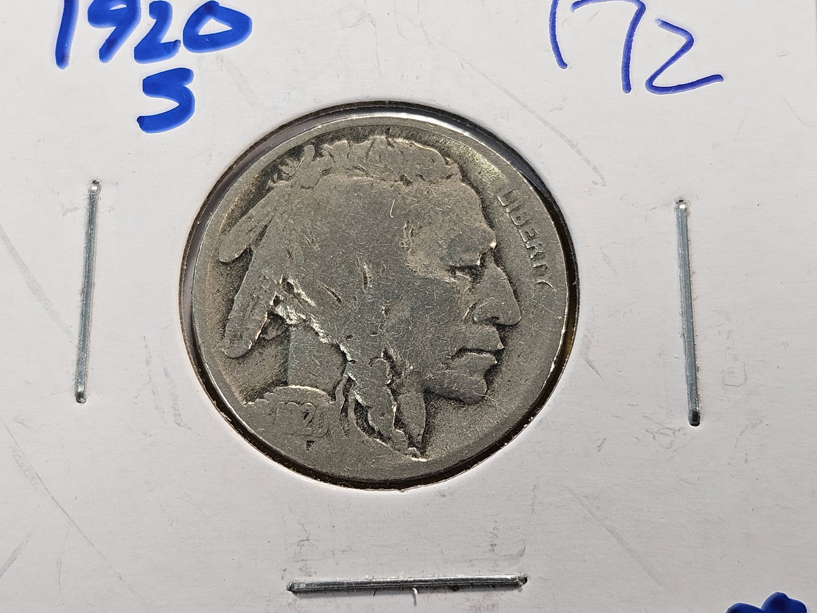 Six Circulated Buffalo Nickels - 5