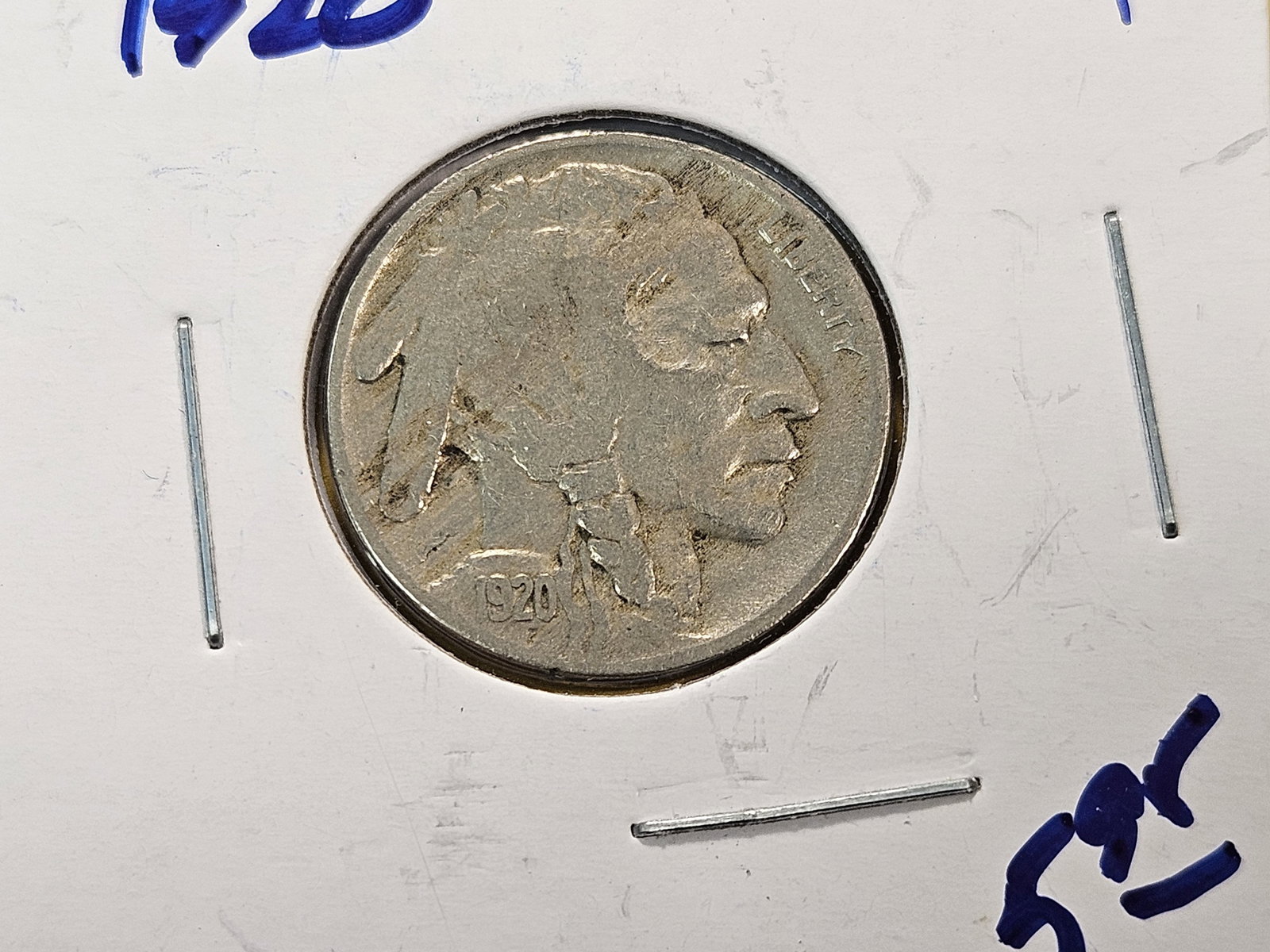 Six Circulated Buffalo Nickels - 7