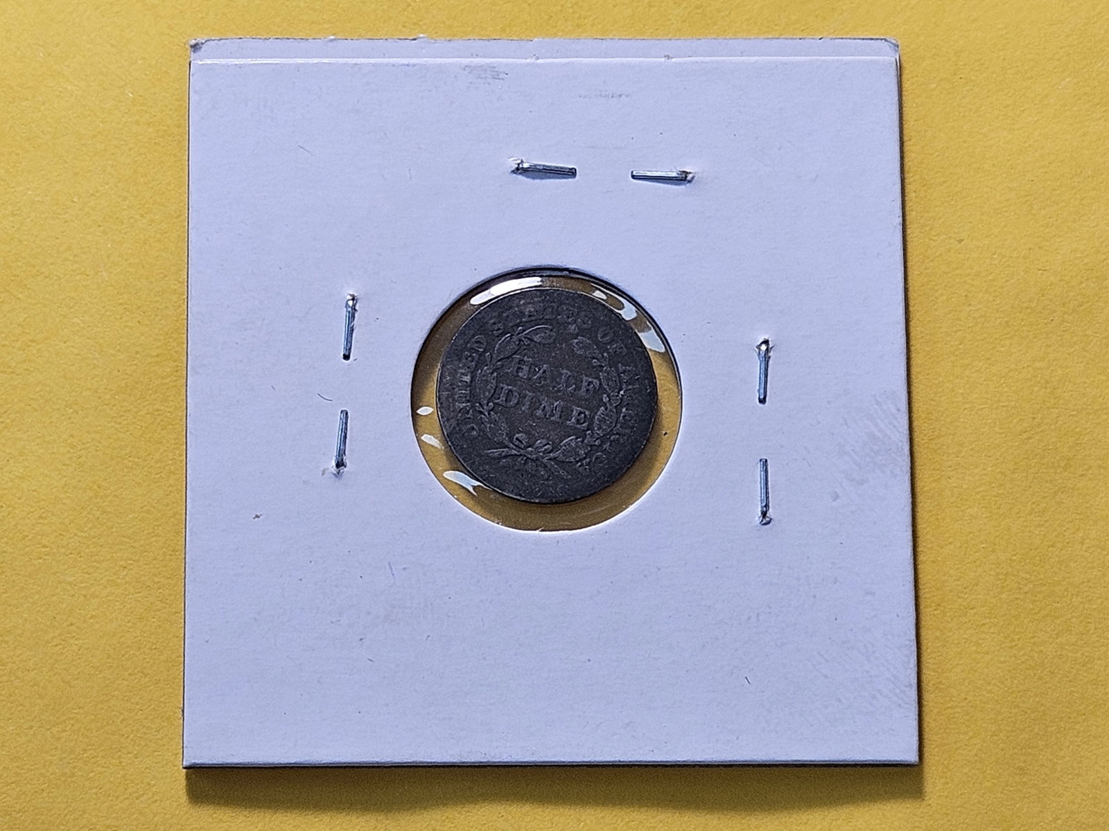 1842 Seated Liberty Silver Half Dime - 3