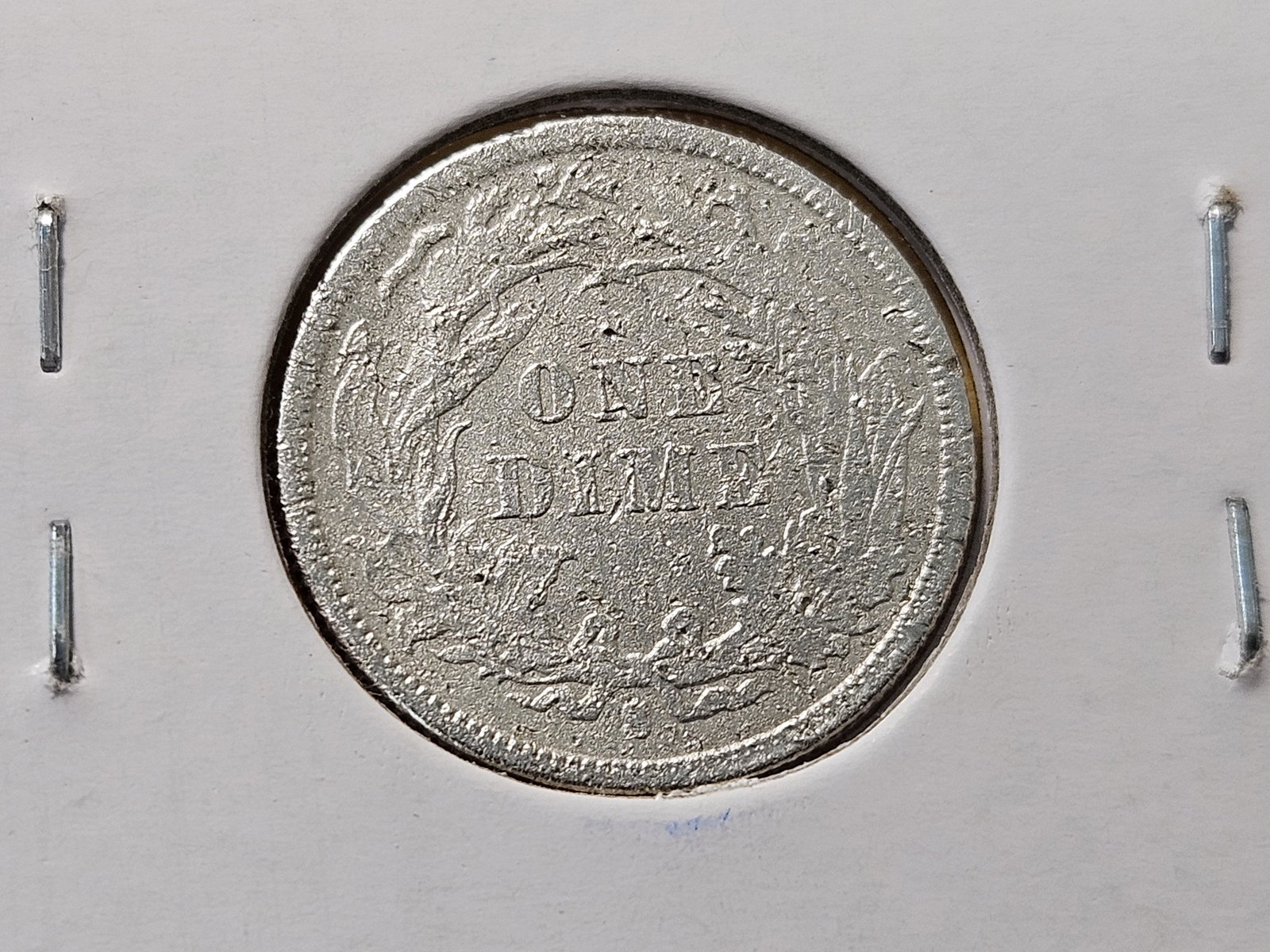 Little Better Date 1886-S Seated Liberty Silver Dime - 4
