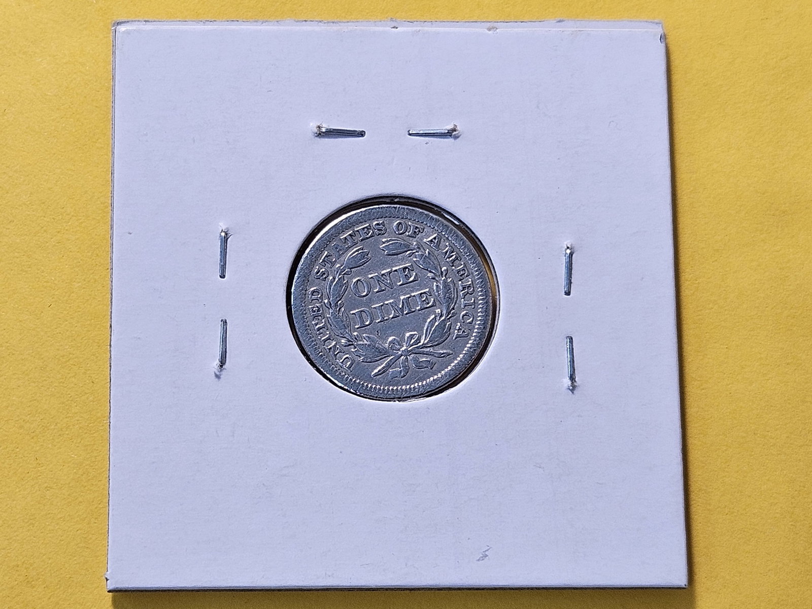 Better Grade 1841 Seated Liberty Silver Dime - 3
