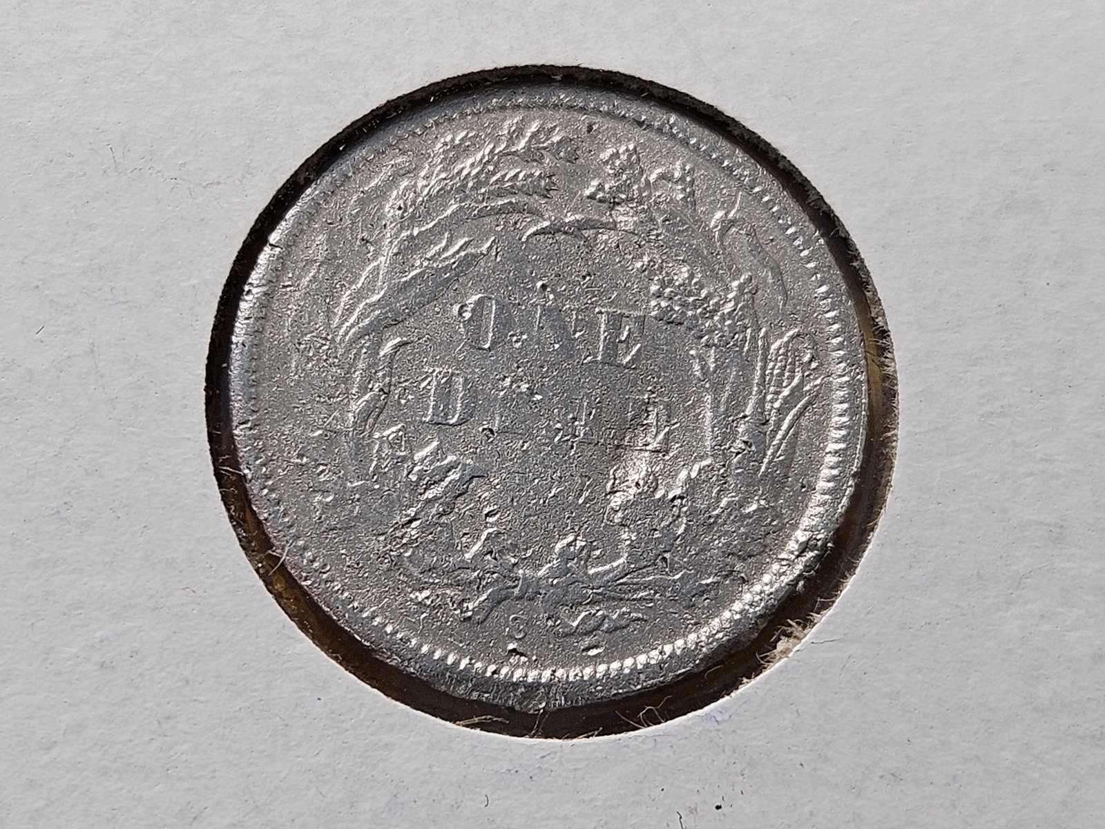 Better Date 1871-S Seated Liberty Silver Dime - 4