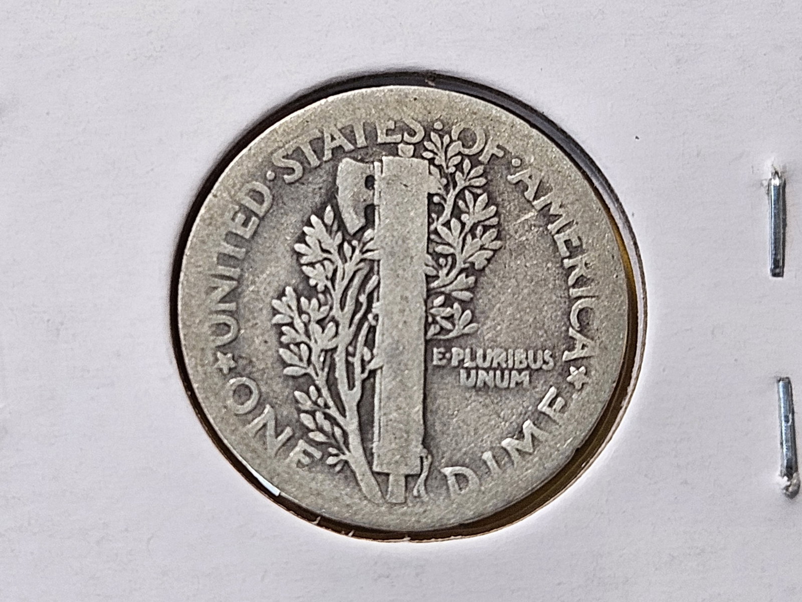 Semi-Key Date 1921 Mercury Silver Dime - 4