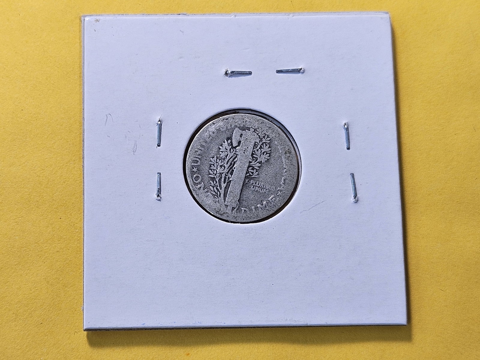 Semi-Key Date 1921 Mercury Silver Dime - 3