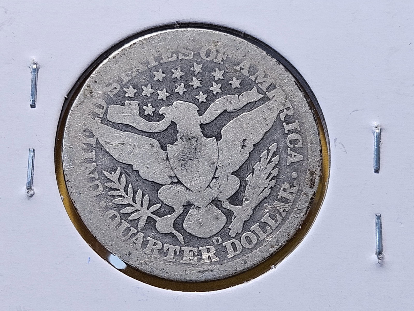 Better Date 1896-O Barber Silver Quarter - 4