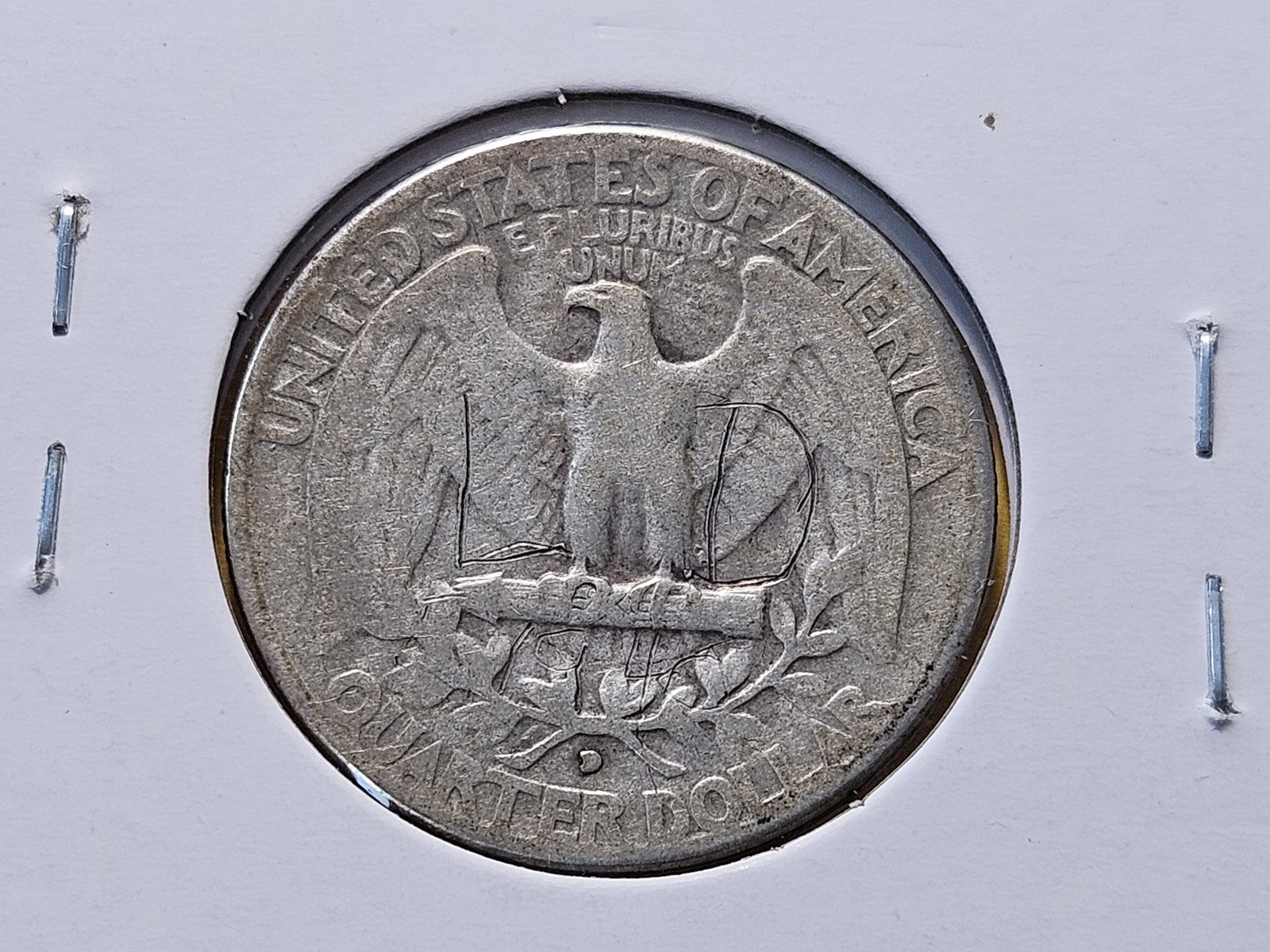KEY DATE! 1932-D Washington Silver Quarter - 4