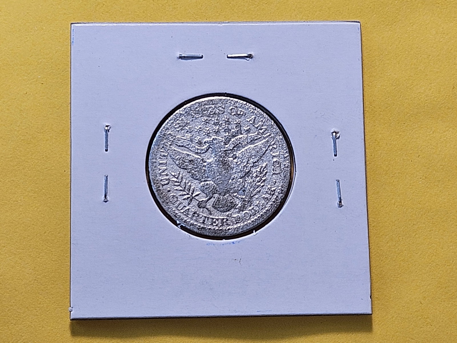 Better Date 1901-O Barber Silver Quarter - 3