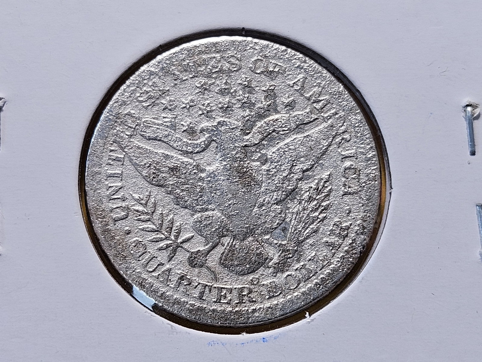 Better Date 1901-O Barber Silver Quarter - 4