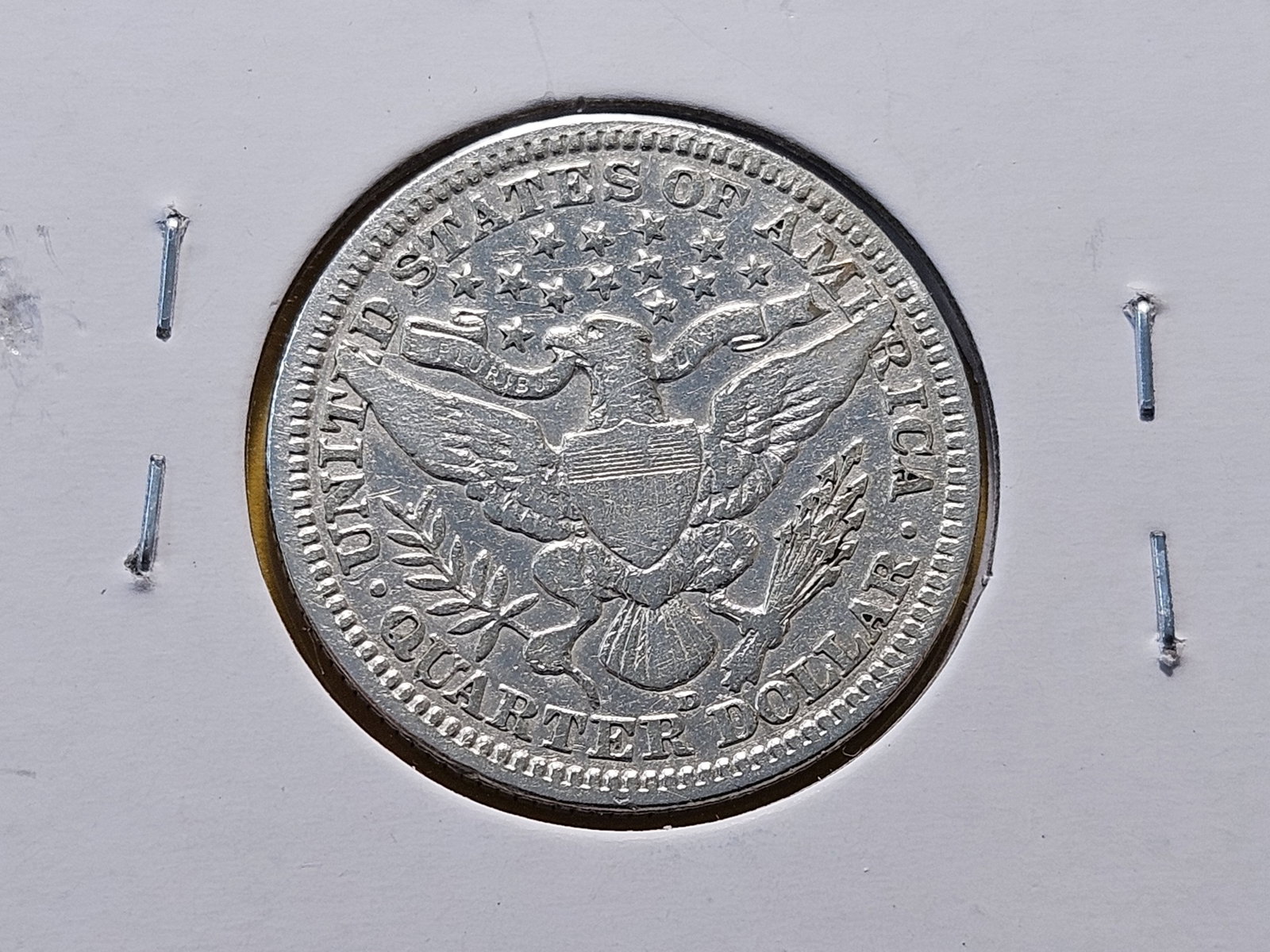 Two Circulated Barber Silver Quarters - 5