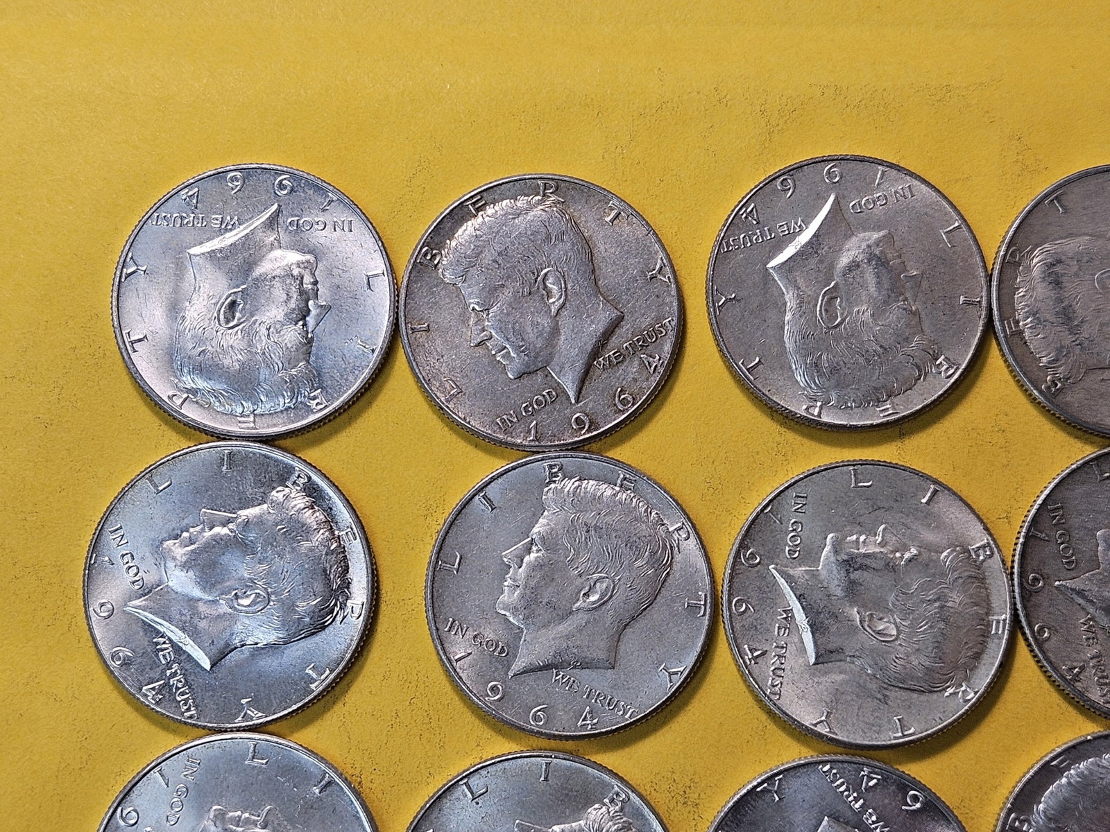 Twenty 1964 Kennedy Silver Half Dollars - 2