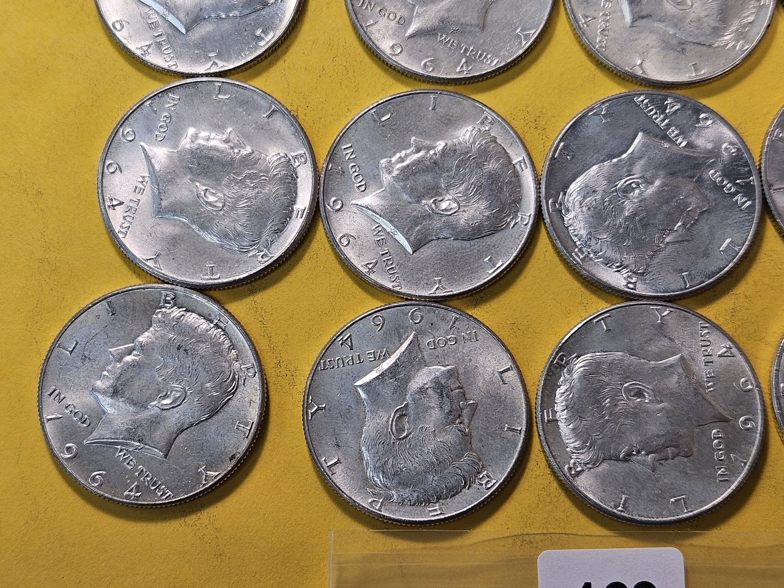 Twenty 1964 Kennedy Silver Half Dollars - 4