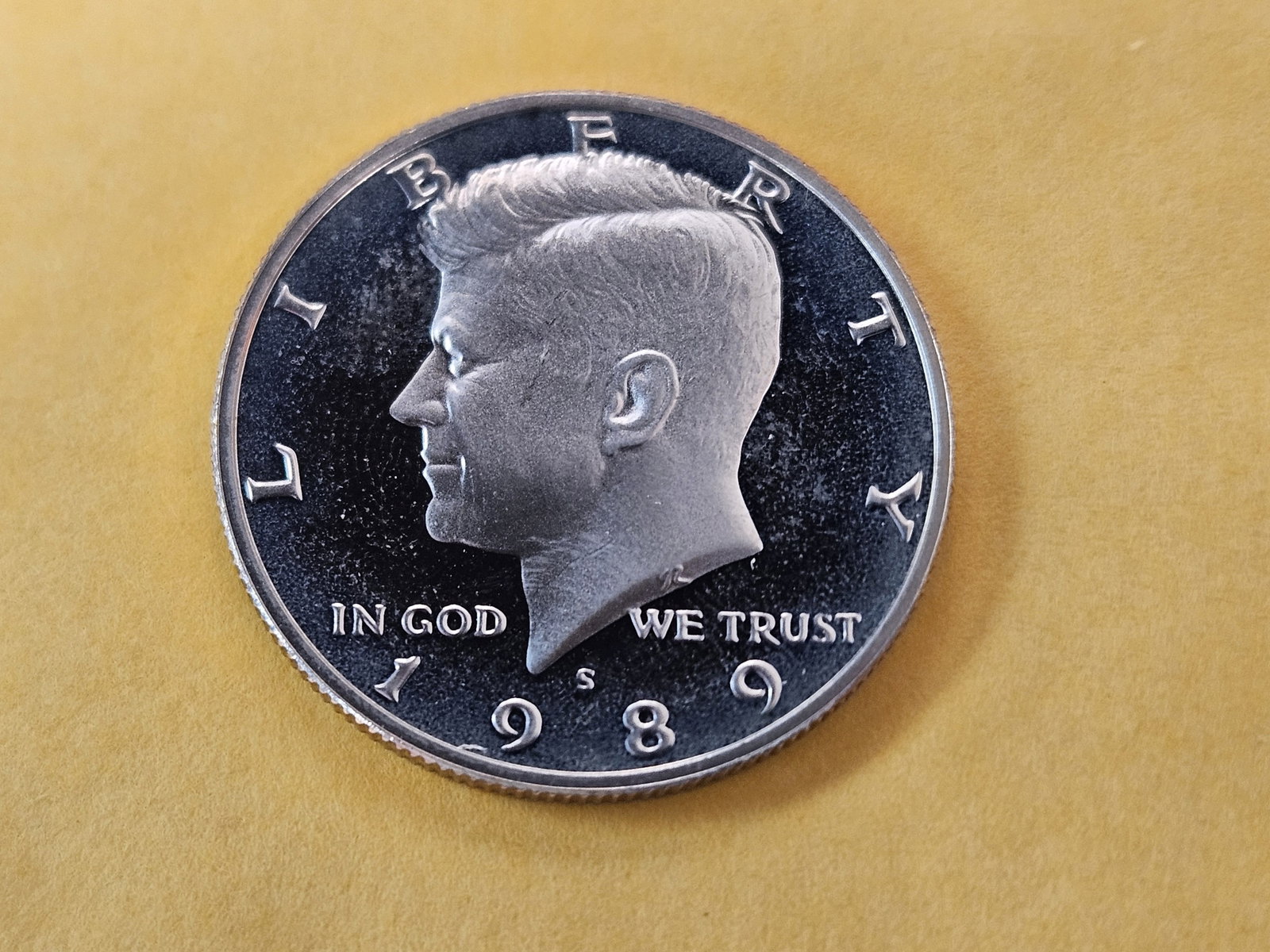 Full Roll of GEM Proof 1989-S Kennedy Half Dollars - 2