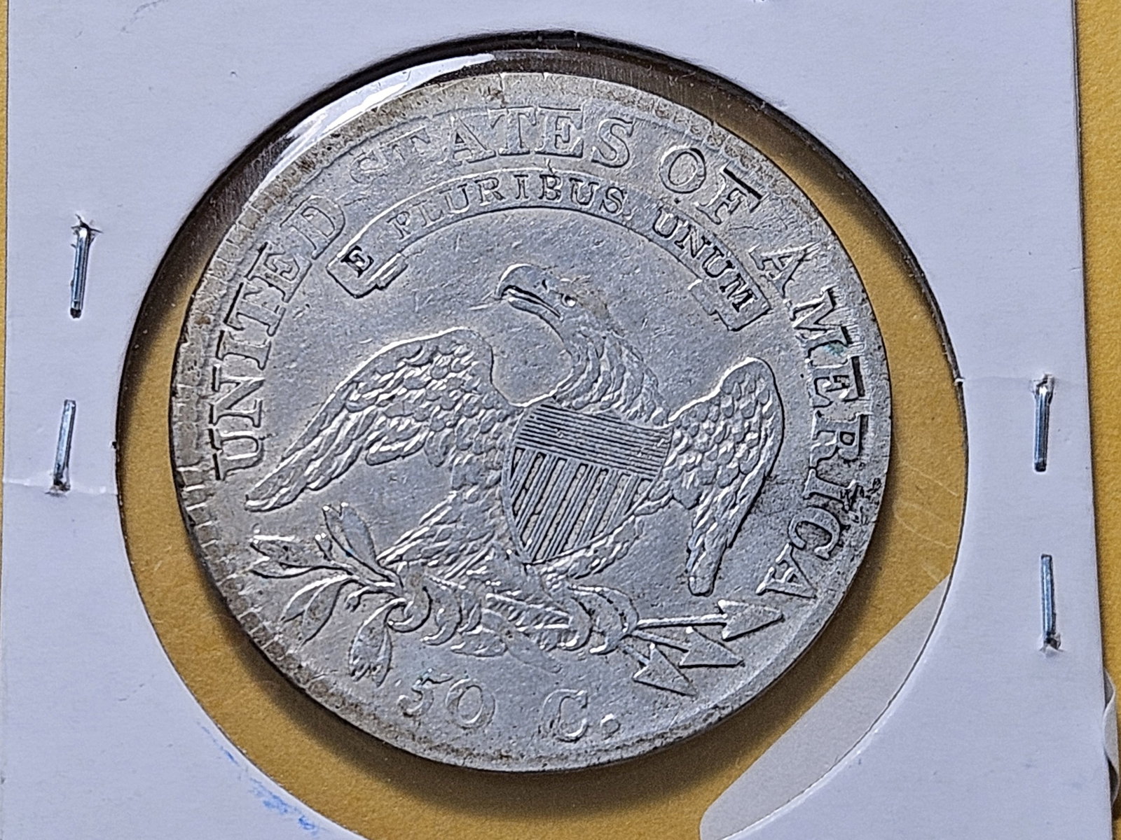 Better Date 1812 Capped Bust Silver Half Dollar - 4