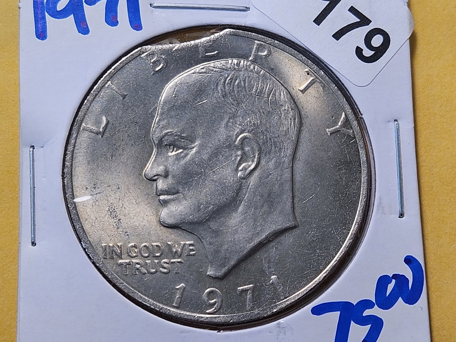 MINT ERROR! 1971 Eisenhower Dollar