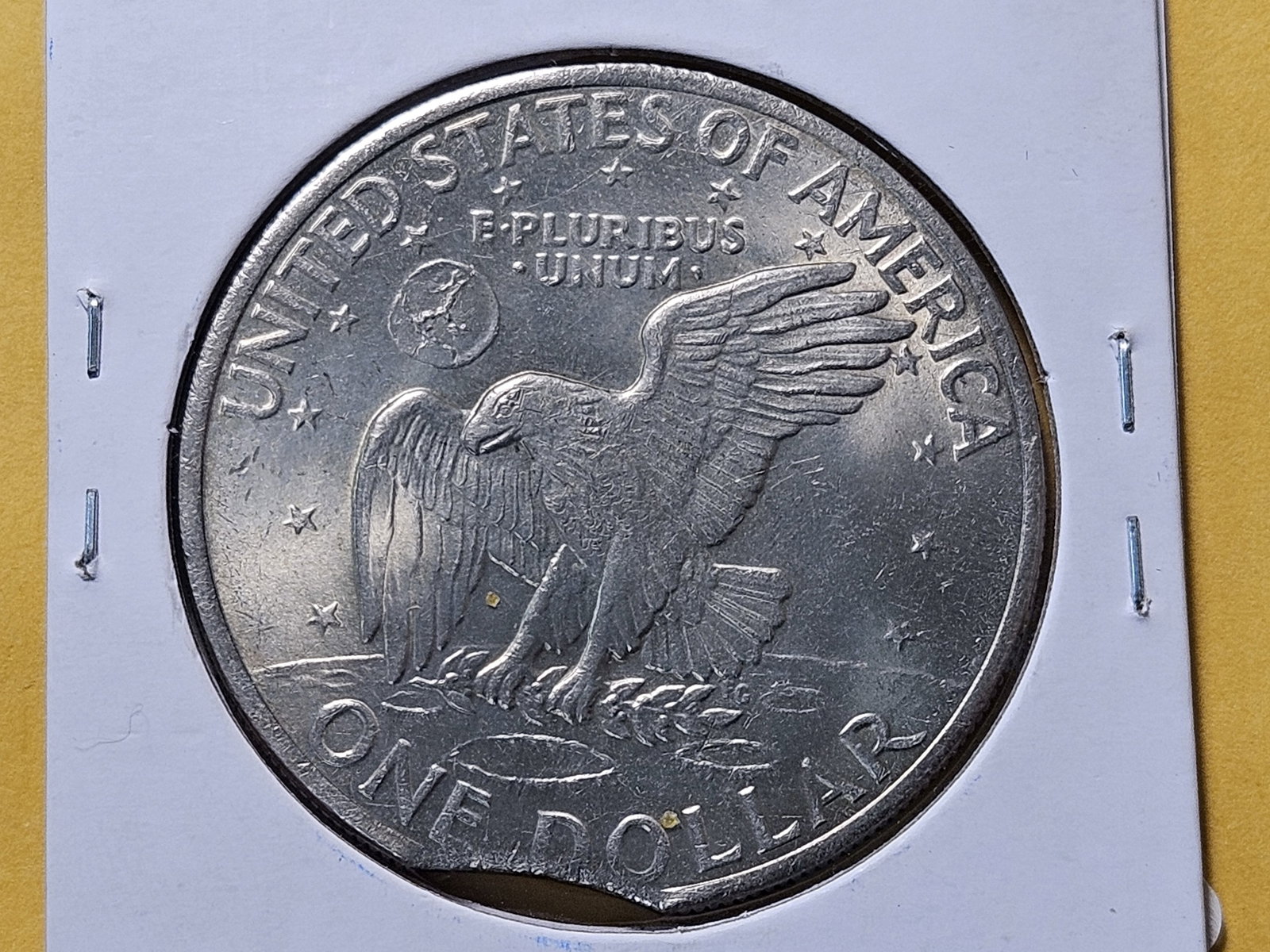 MINT ERROR! 1971 Eisenhower Dollar - 4