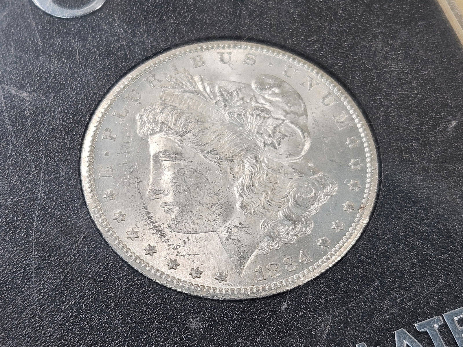 KEY DATE! GSA Brilliant Uncirculated 1884-CC Morgan Silver Dollar - 2