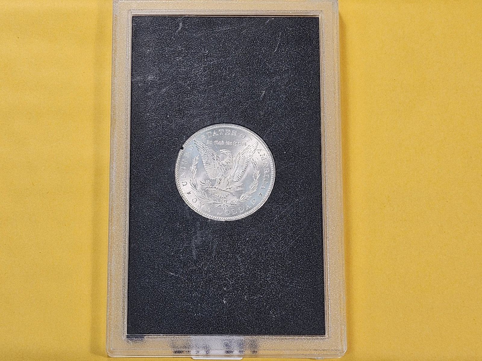 KEY DATE! GSA Brilliant Uncirculated 1884-CC Morgan Silver Dollar - 5