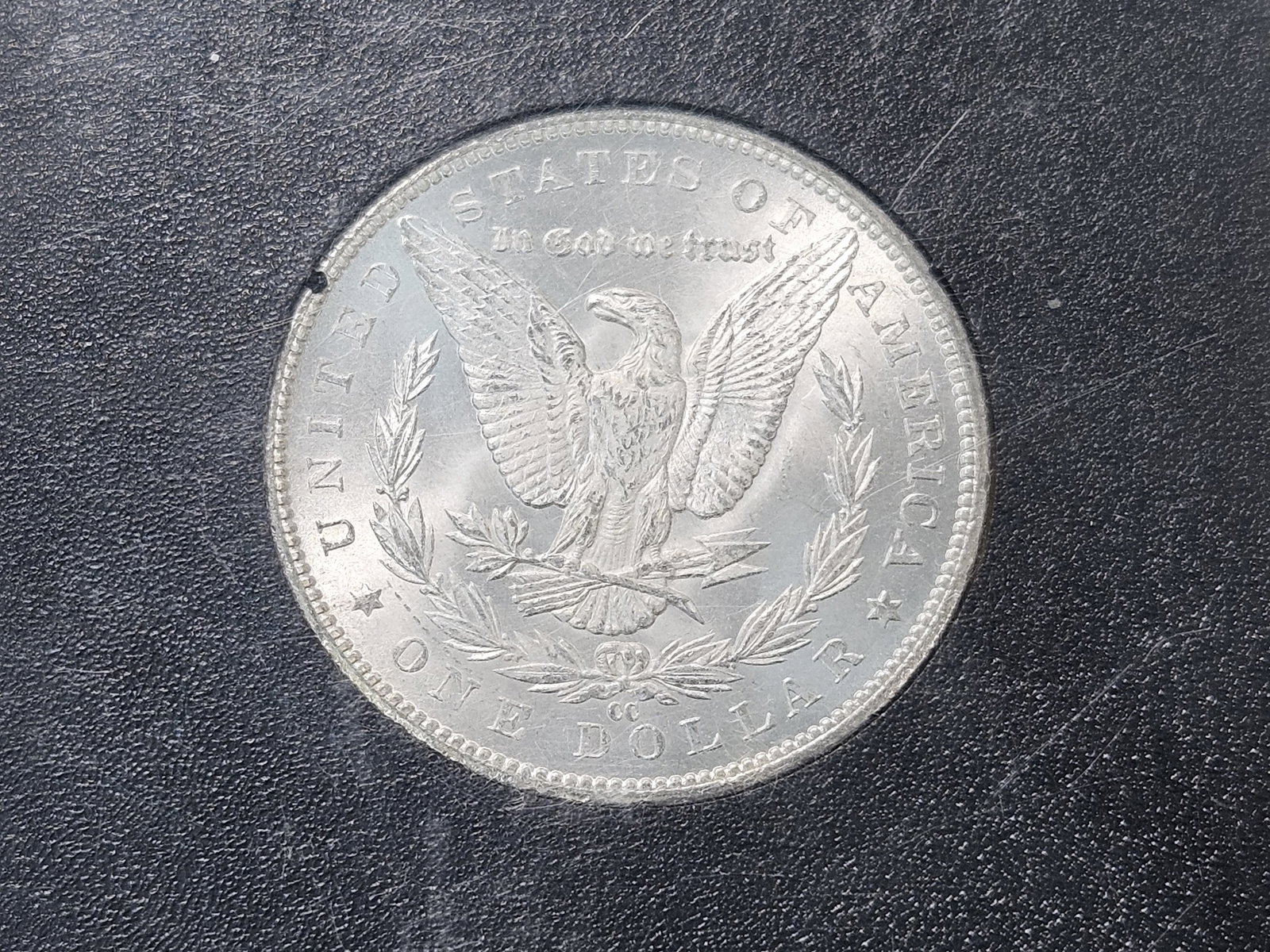 KEY DATE! GSA Brilliant Uncirculated 1884-CC Morgan Silver Dollar - 6