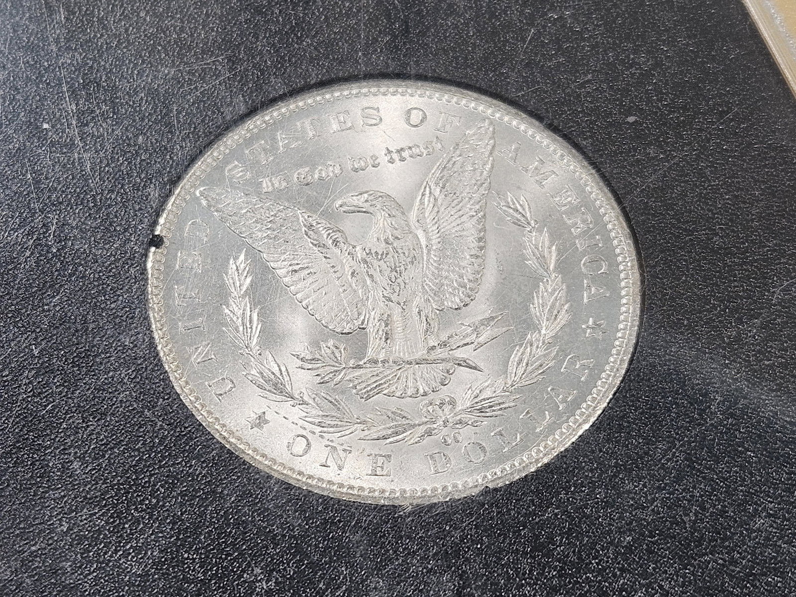 KEY DATE! GSA Brilliant Uncirculated 1884-CC Morgan Silver Dollar - 7