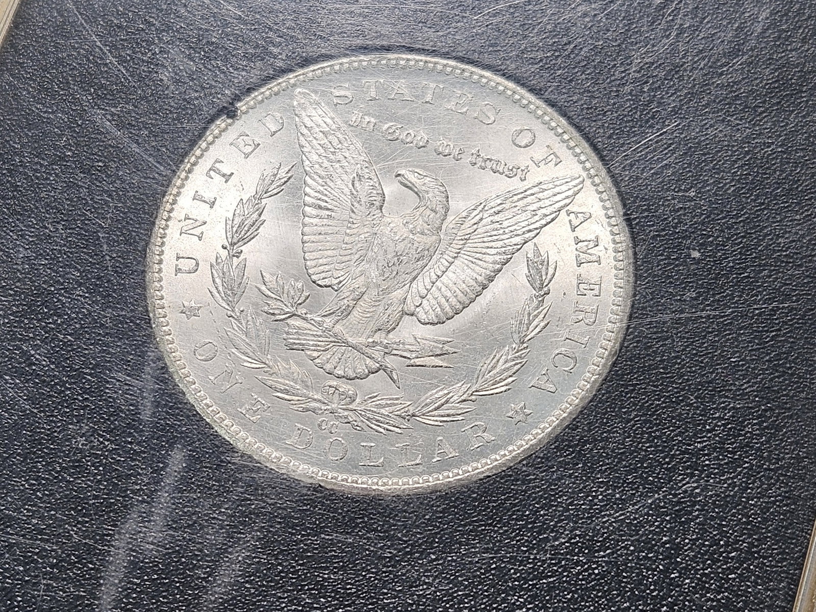 KEY DATE! GSA Brilliant Uncirculated 1884-CC Morgan Silver Dollar - 8