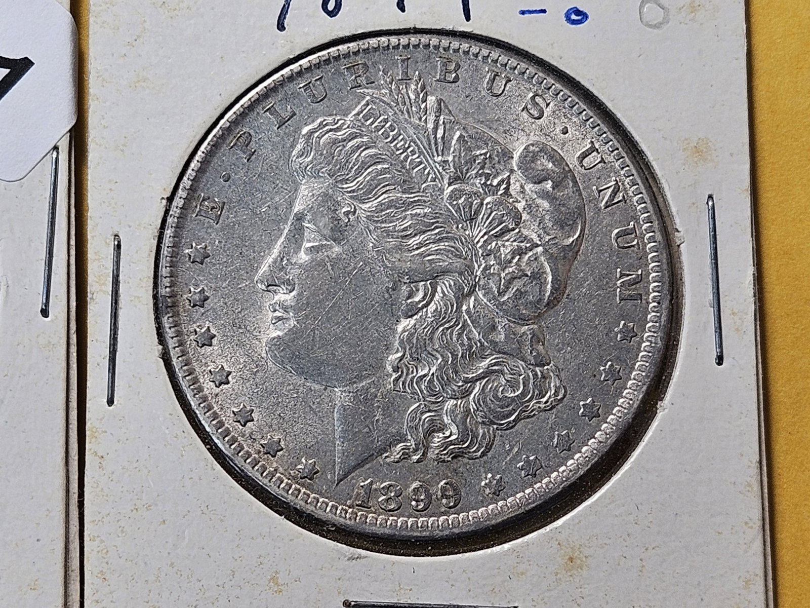 Three Circulated Morgan Silver Dollars - 3