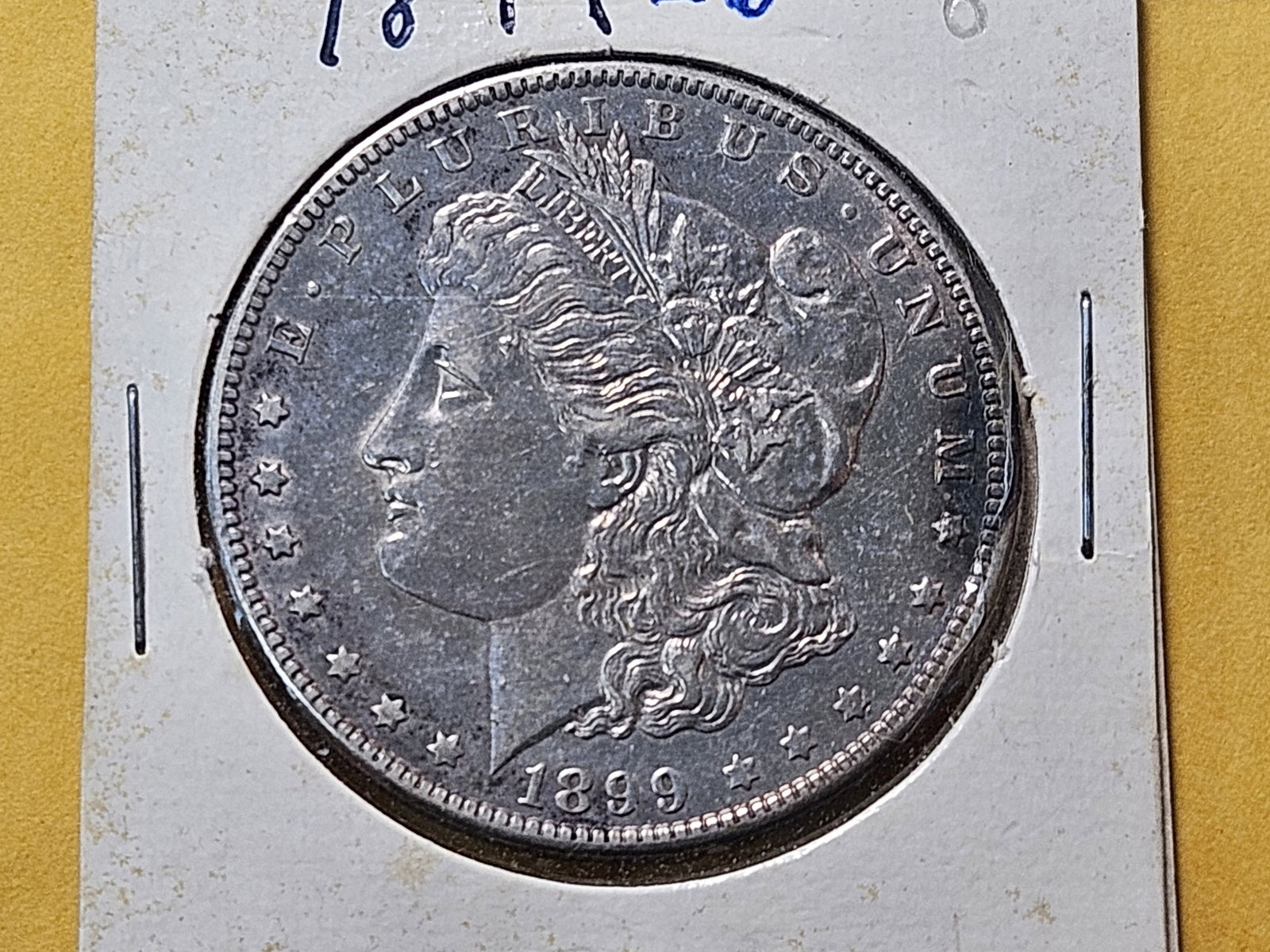 Three Circulated Morgan Silver Dollars - 4