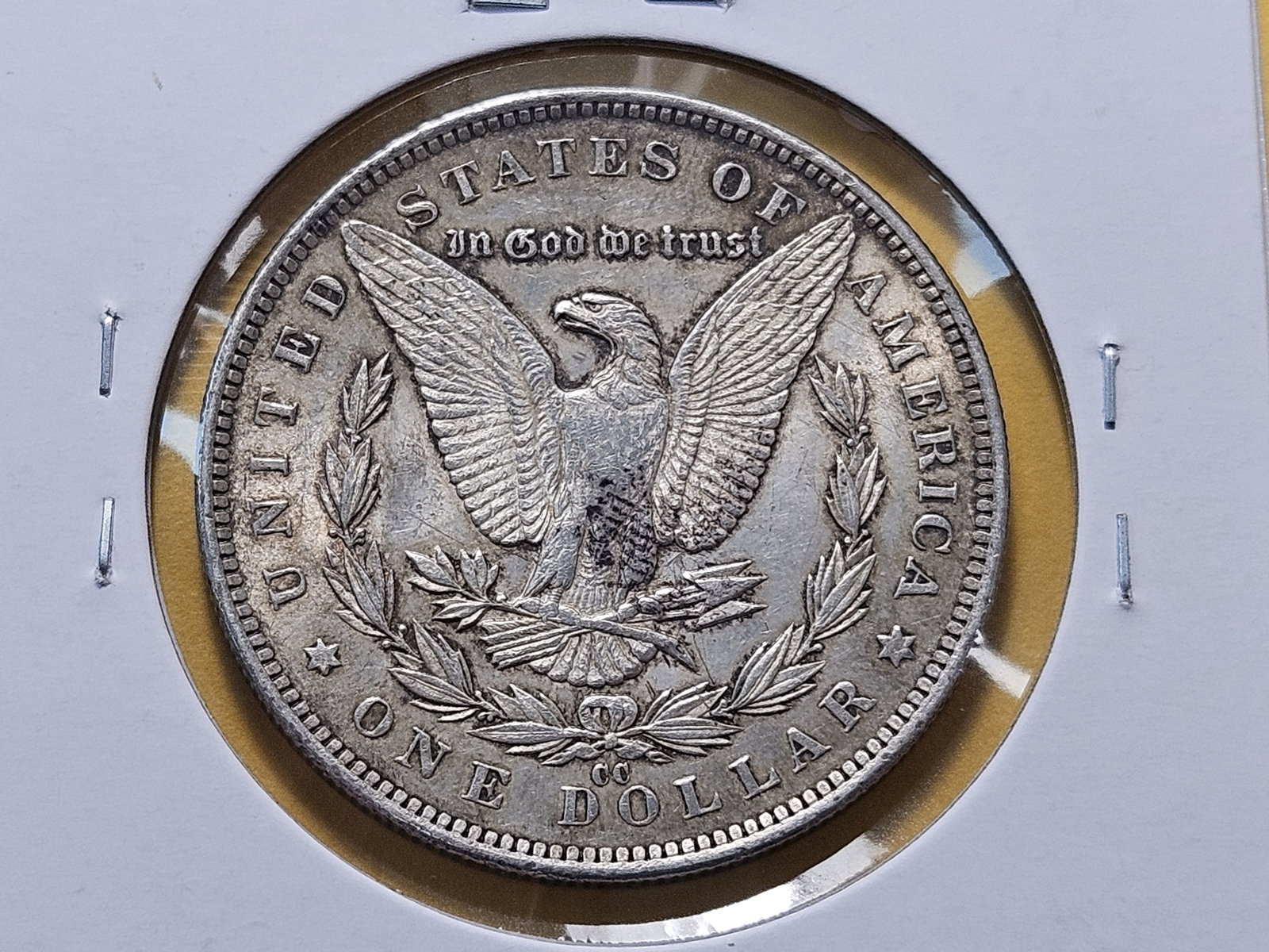 KEY DATE! Better Grade 1891-CC Morgan Silver Dollar - 4