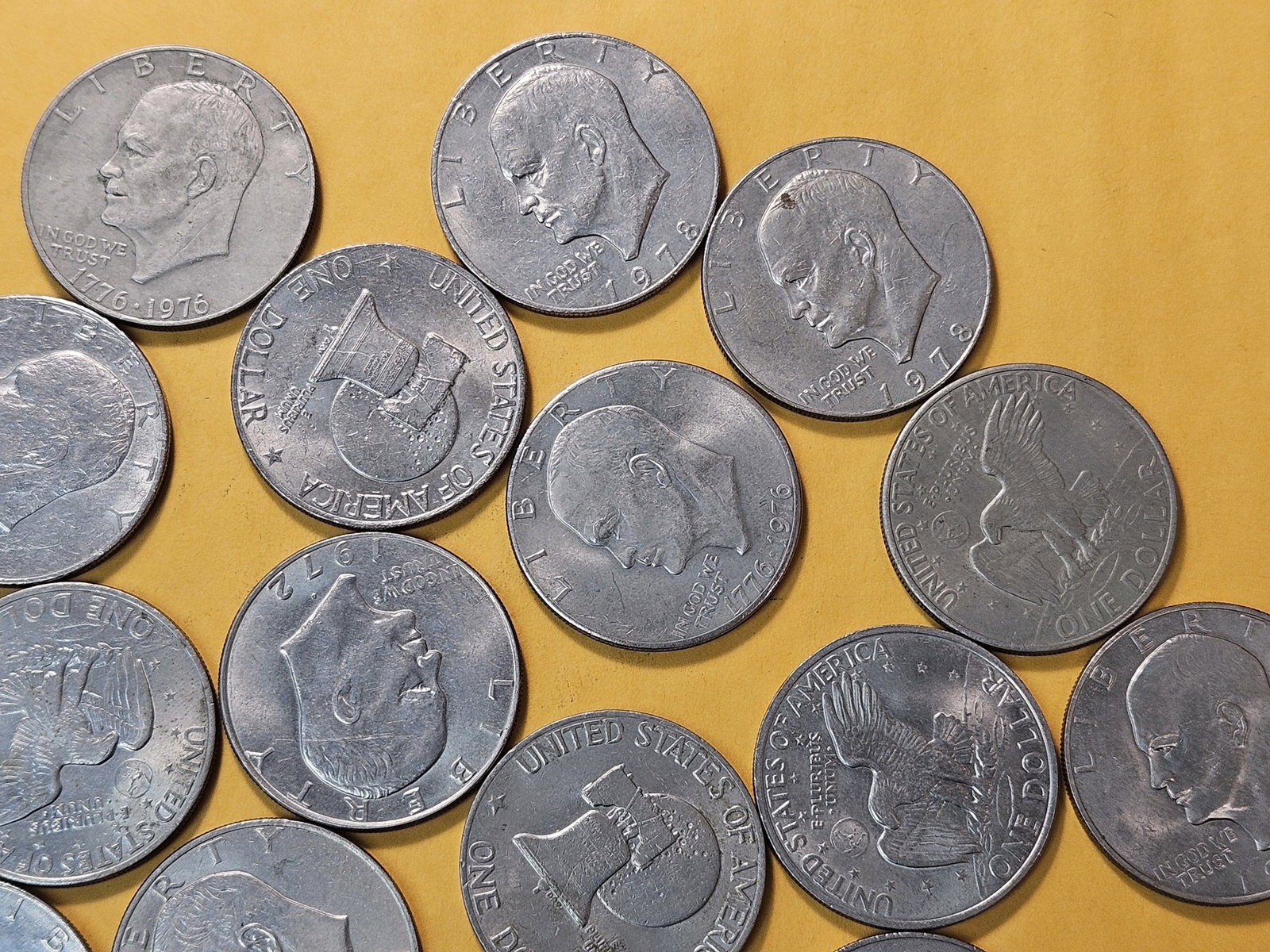 Twenty-five Eisenhower Dollars - 3