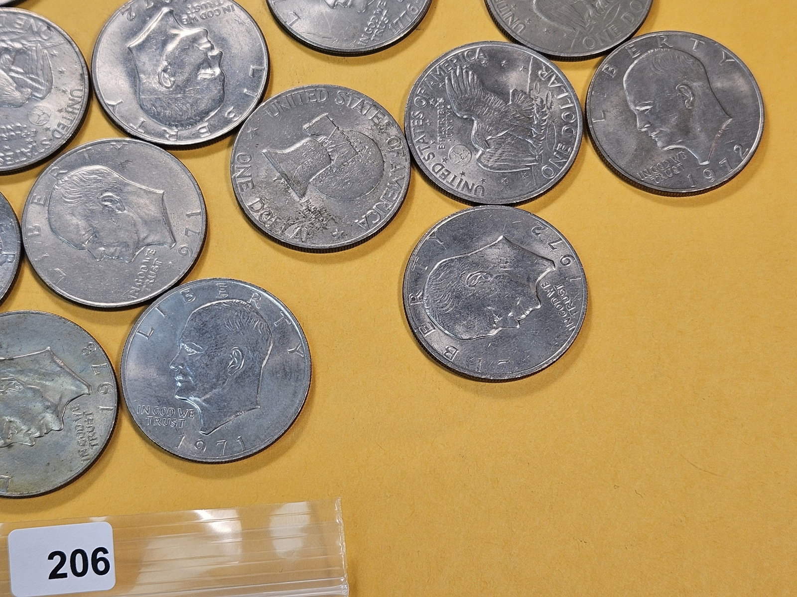 Twenty-five Eisenhower Dollars - 5
