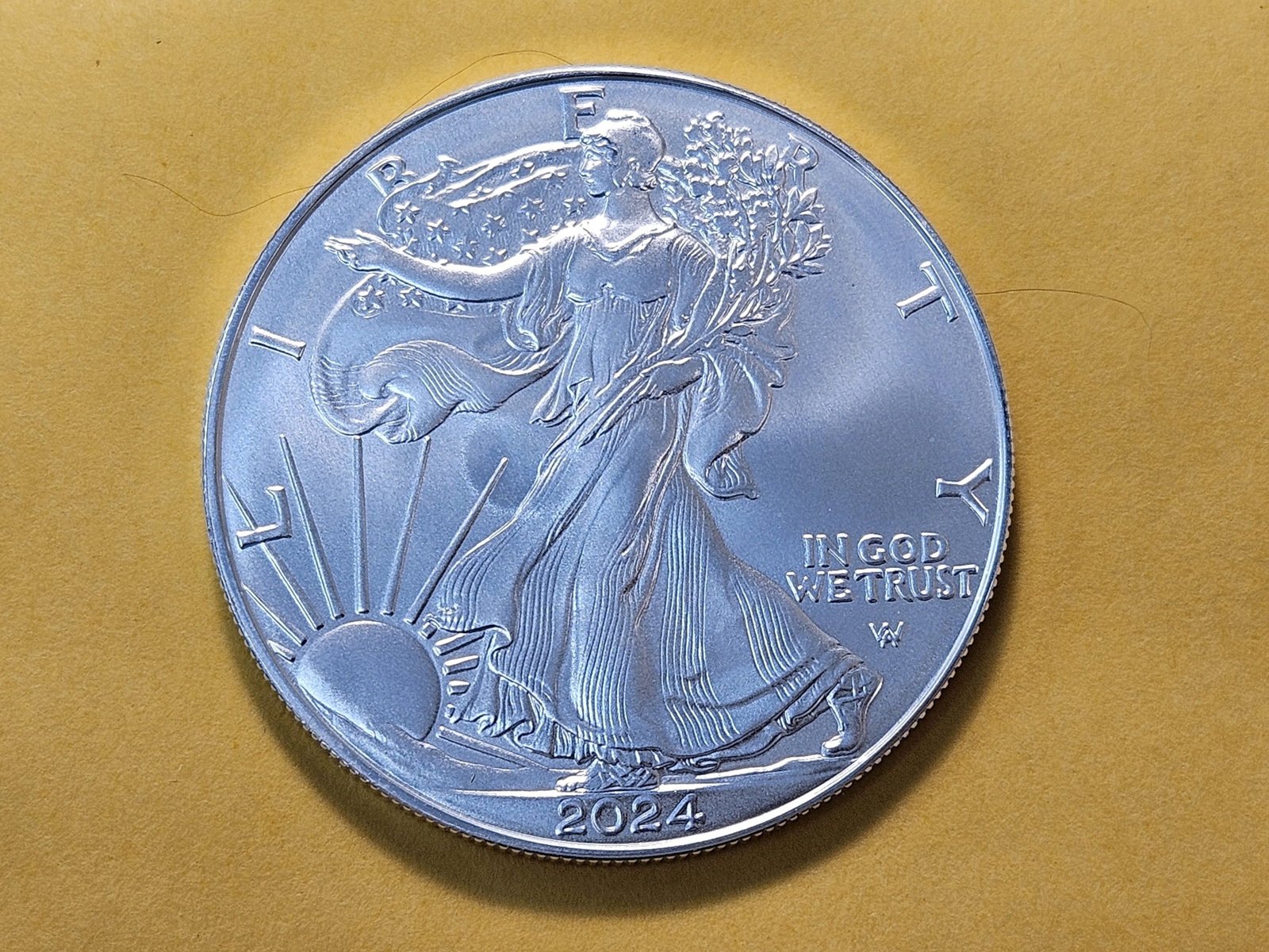 GEM Brilliant Uncirculated 2024 American Silver Eagle - 2
