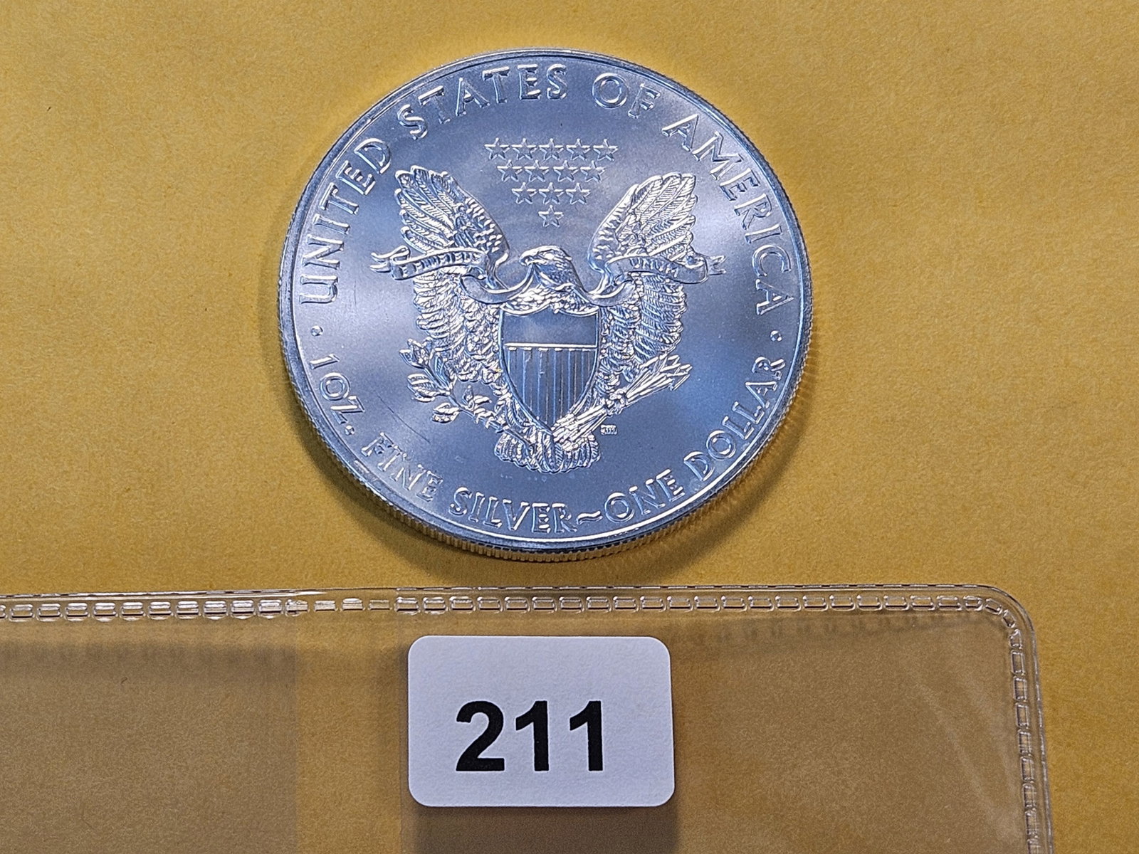 GEM Brilliant Uncirculated 2011 American Silver Eagle - 3