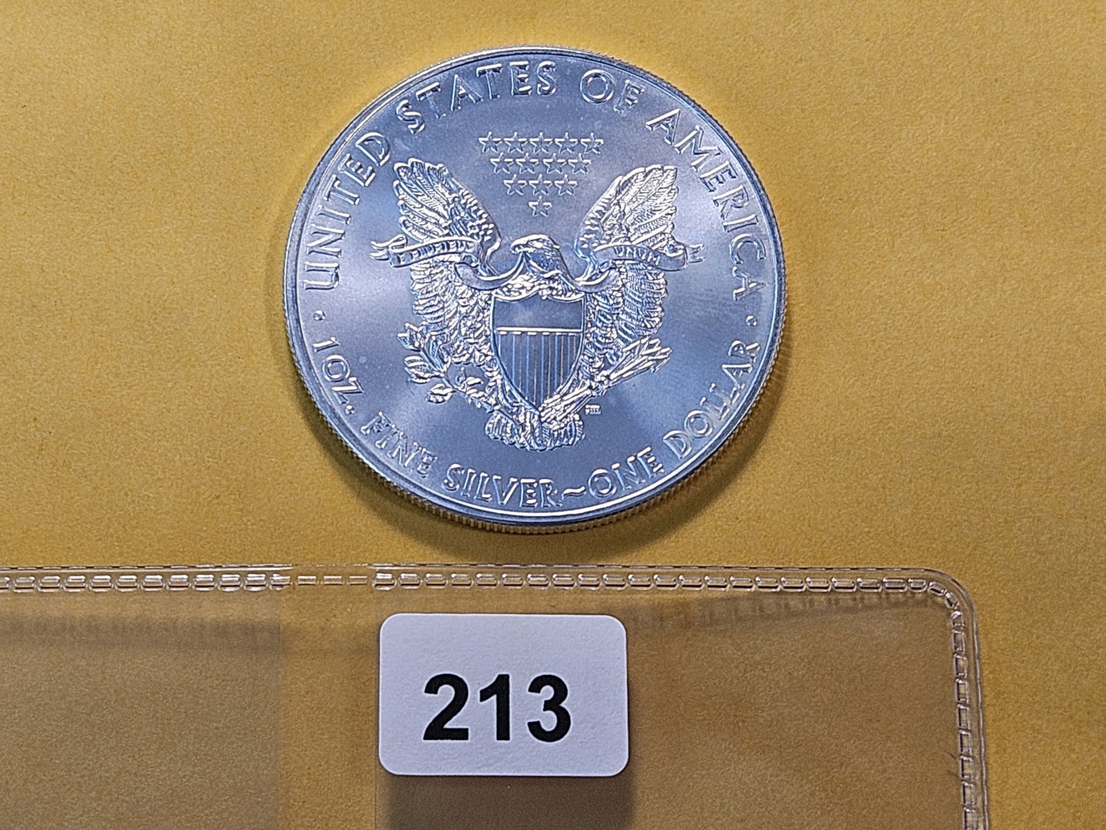 GEM Brilliant Uncirculated 2011 American Silver Eagle - 3