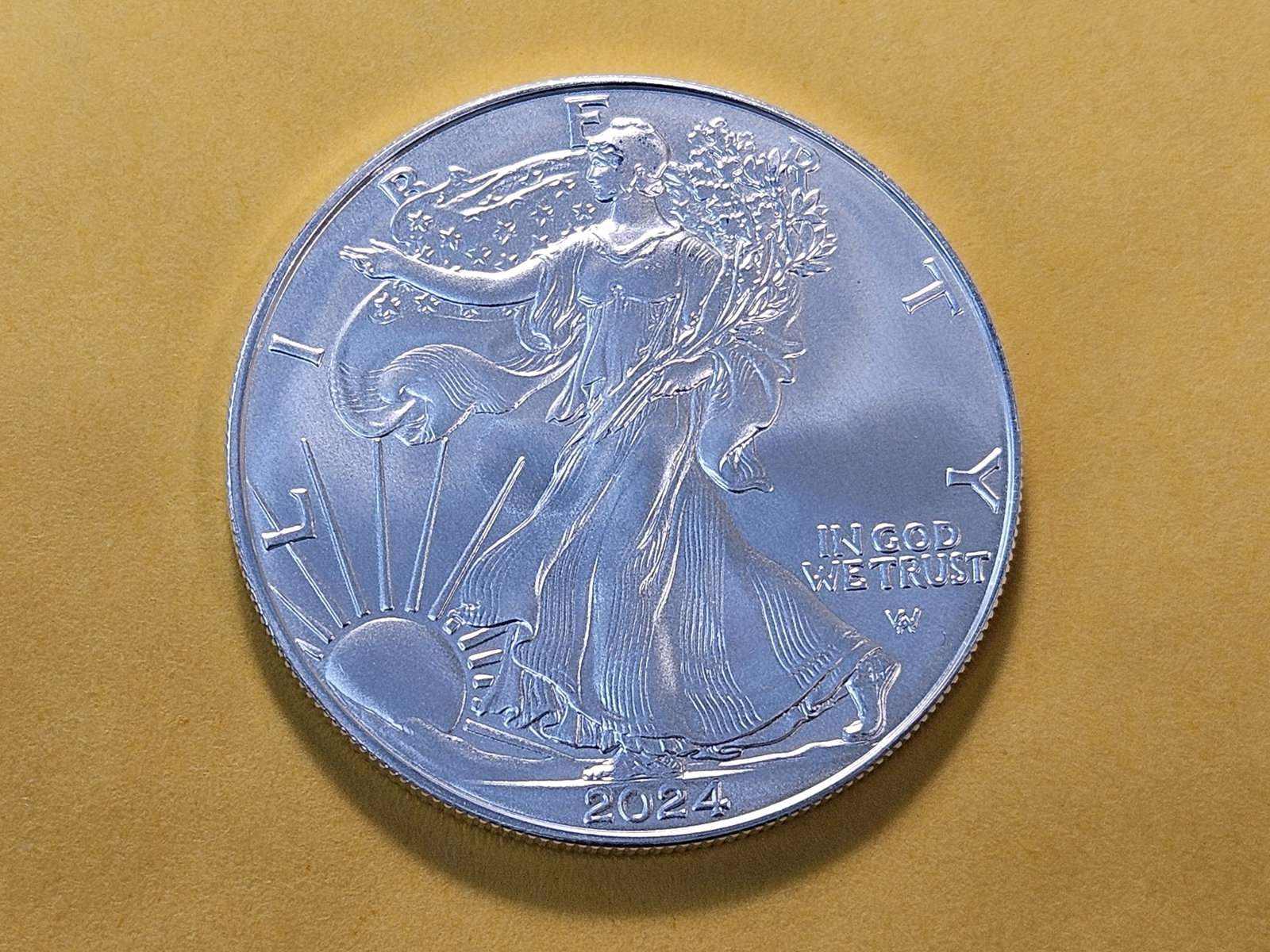 GEM Brilliant Uncirculated 2024 American Silver Eagle - 2