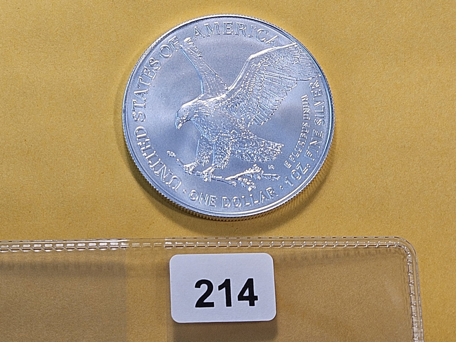 GEM Brilliant Uncirculated 2024 American Silver Eagle - 3