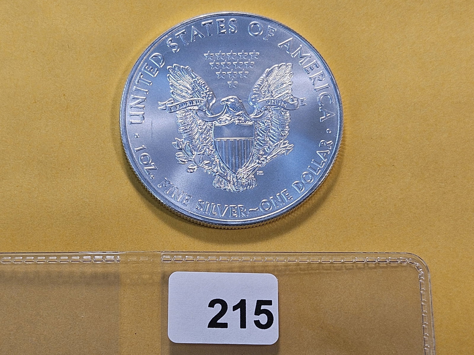 GEM Brilliant Uncirculated 2011 American Silver Eagle - 3